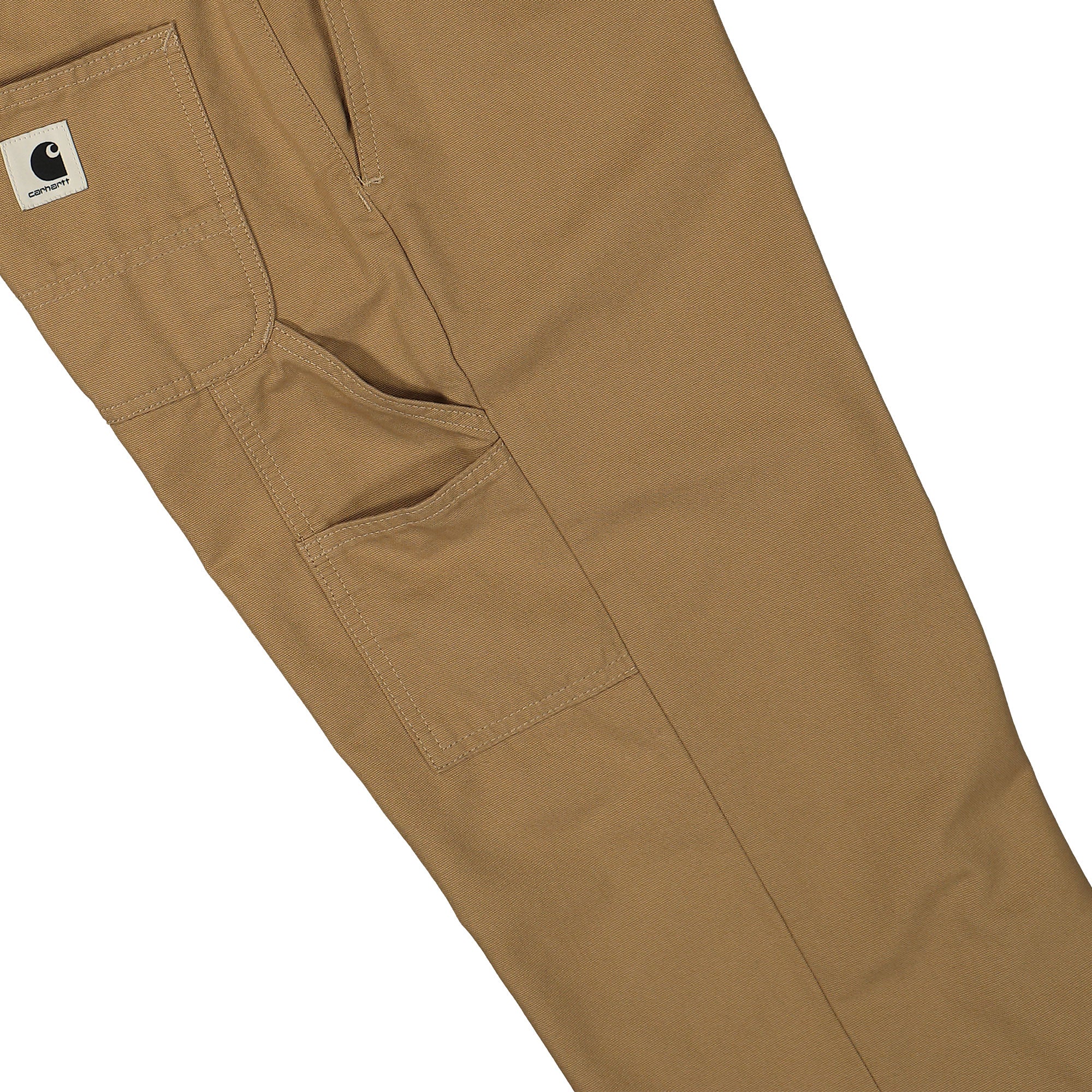 Carhartt WIP W Pierce Pant Straight Peanut Rinsed Casual Pants Detail view 2 | Overkill