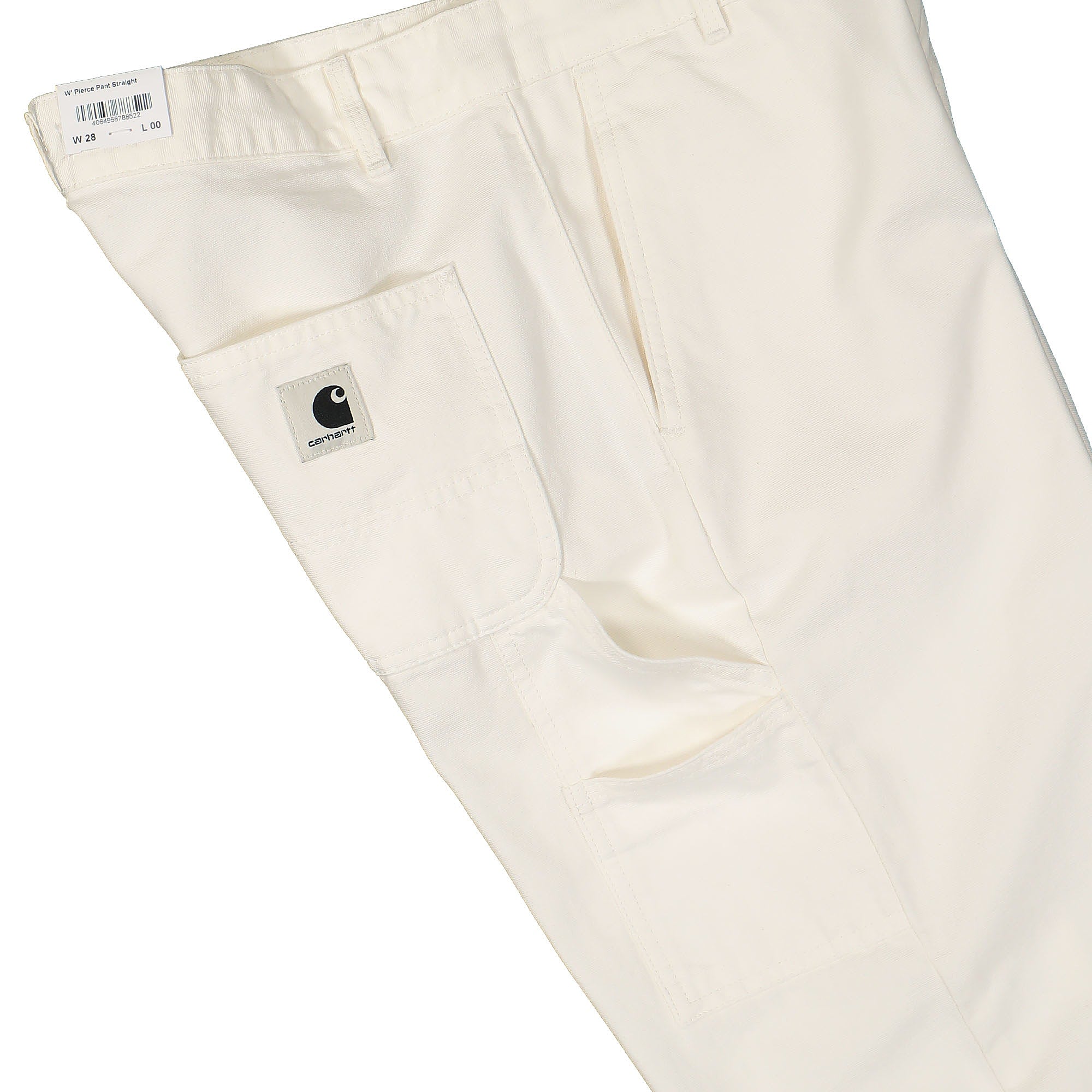 Carhartt WIP W Pierce Pant Straight Hubbard Wax Rinsed Casual Pants Detail view 2 | Overkill