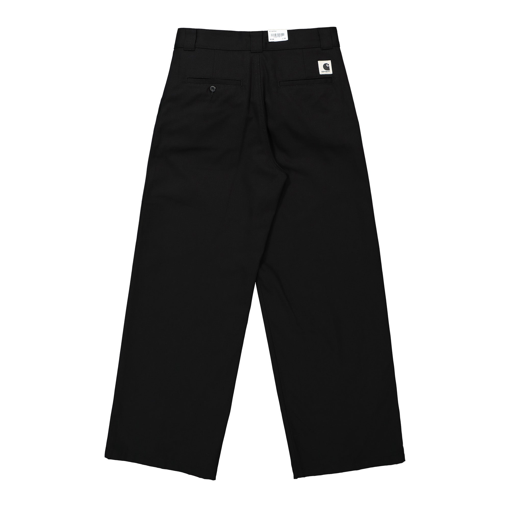 Carhartt WIP W Craft Pant Black Rigid Casual Pants Material | Overkill