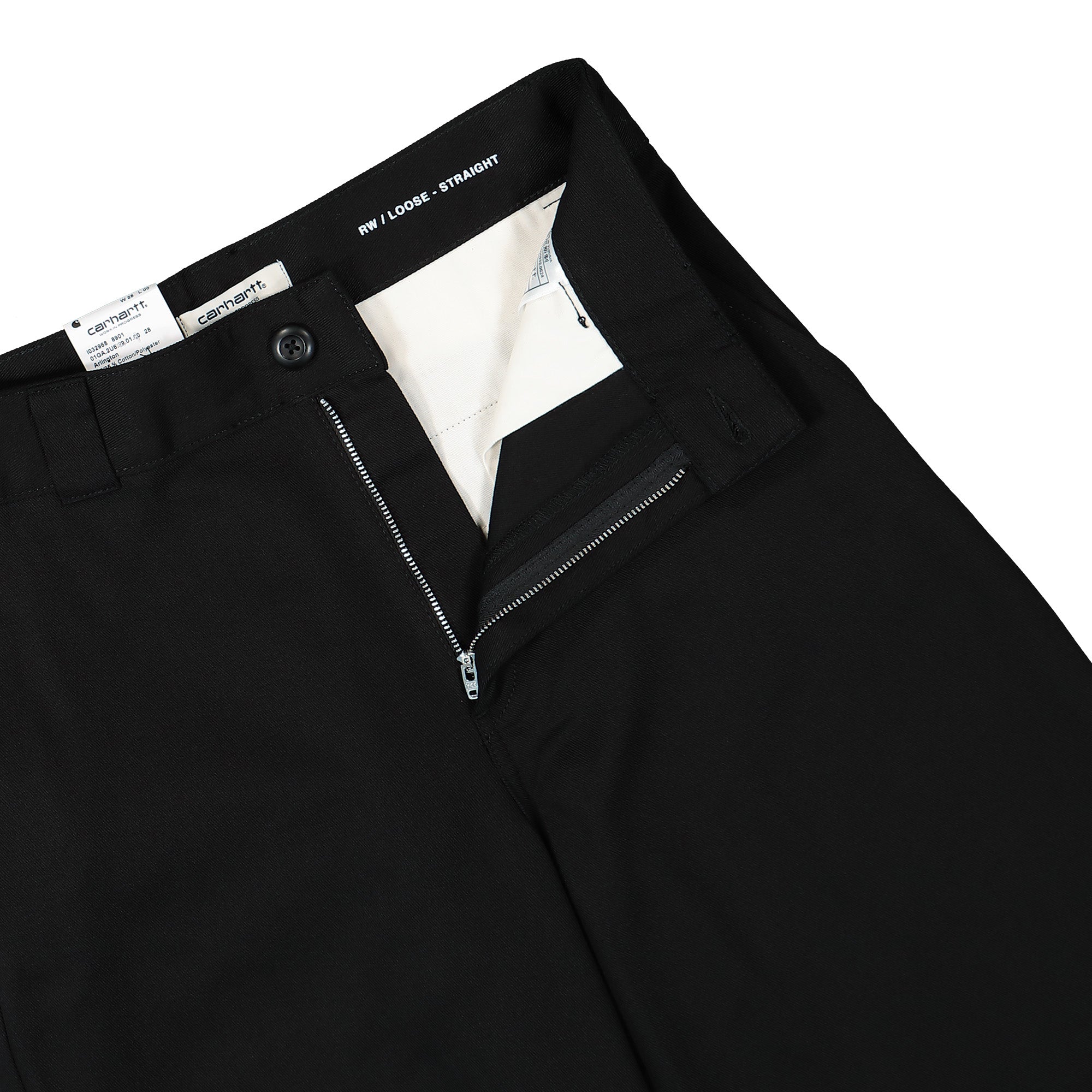 Carhartt WIP W Craft Pant Black Rigid Casual Pants Detailfoto | Overkill