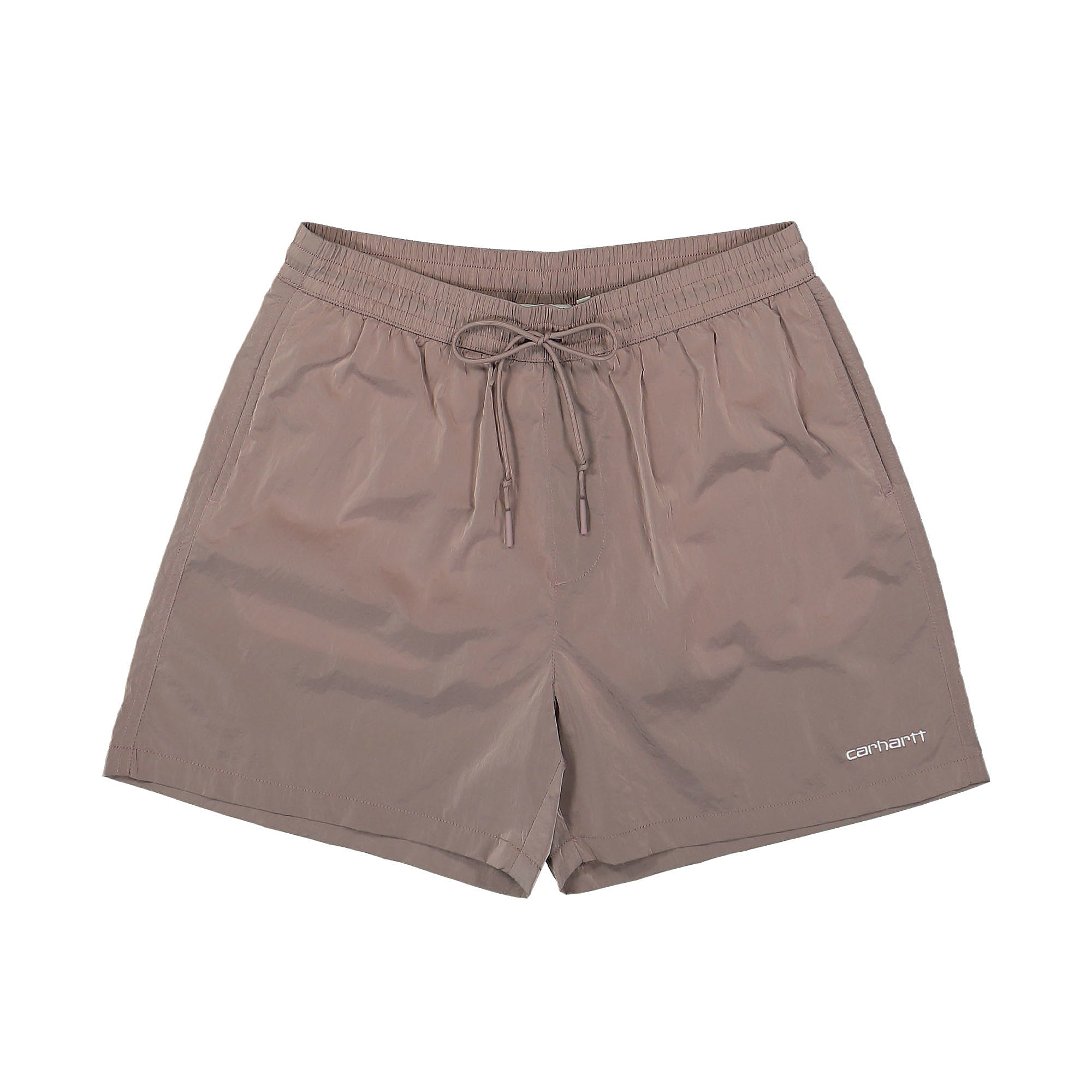 Carhartt WIP Tobes Swim Trunks Glassy Pink / White Swimwear I032973.1RZ.XX | Overkill