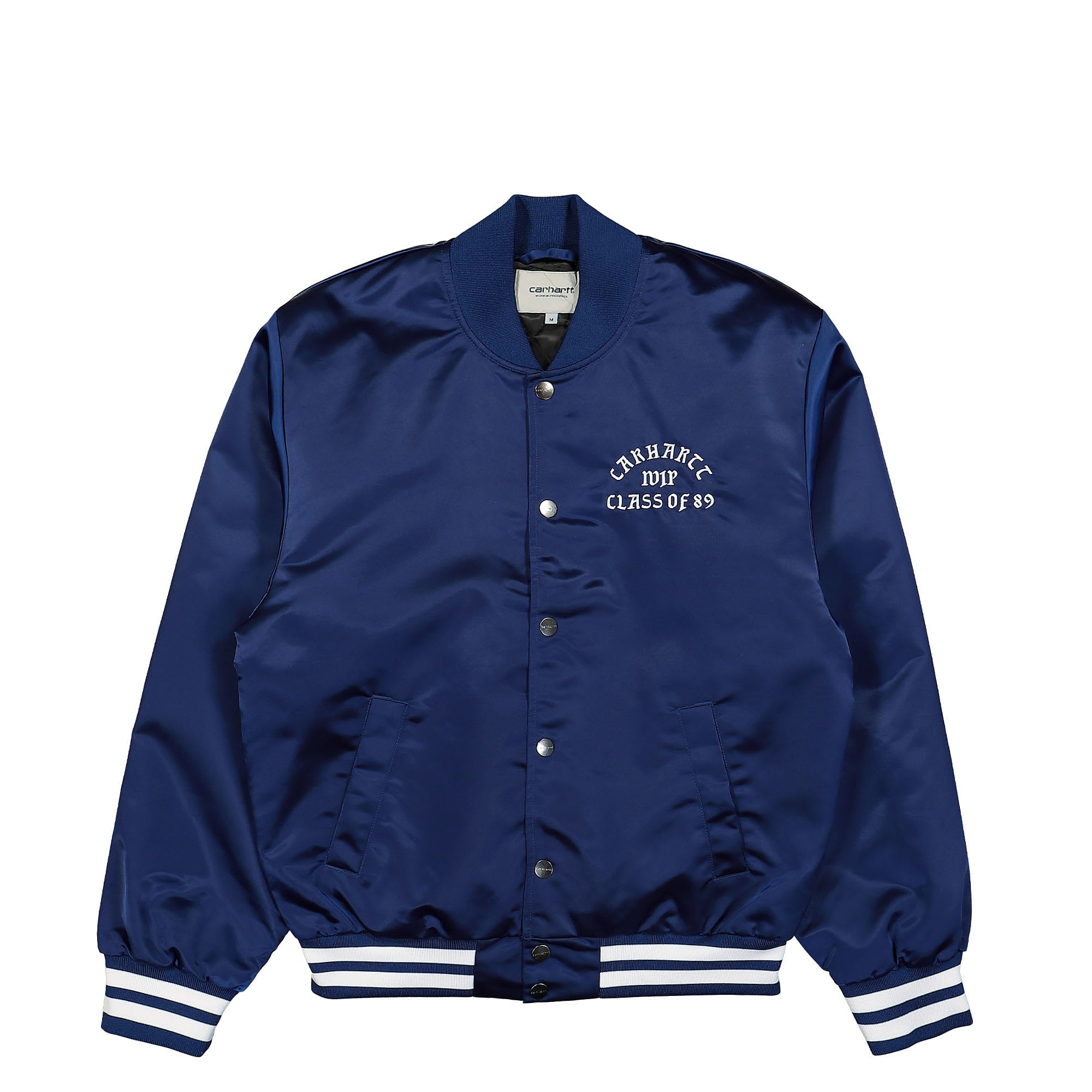 Carhartt WIP Class of 89 Bomber Jacket Elder / White Bomber & Varsity Jackets I032993.22T.XX | Overkill