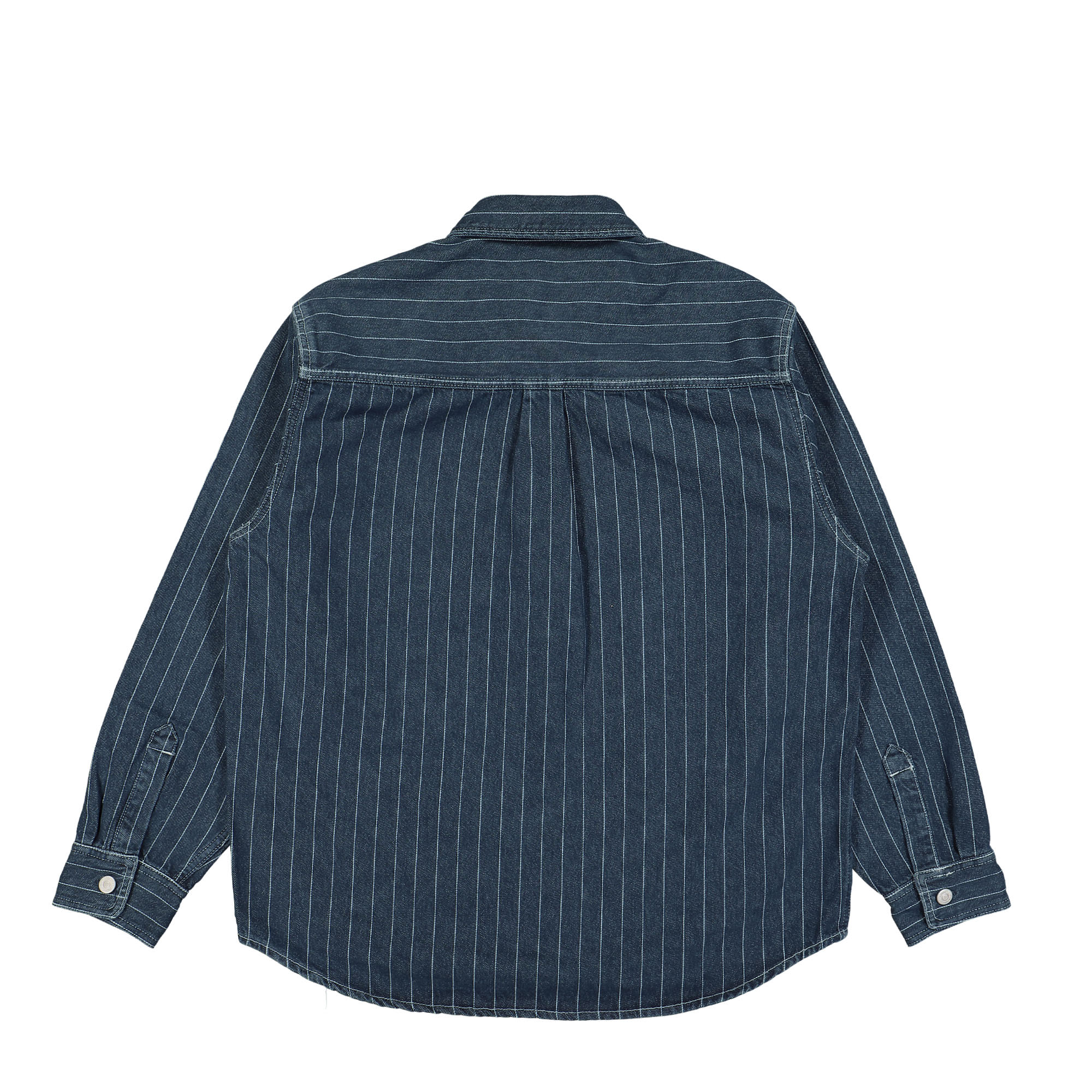 Carhartt WIP Orlean Shirt Jac Orlean Stripe, Blue / White Shirts Material | Overkill