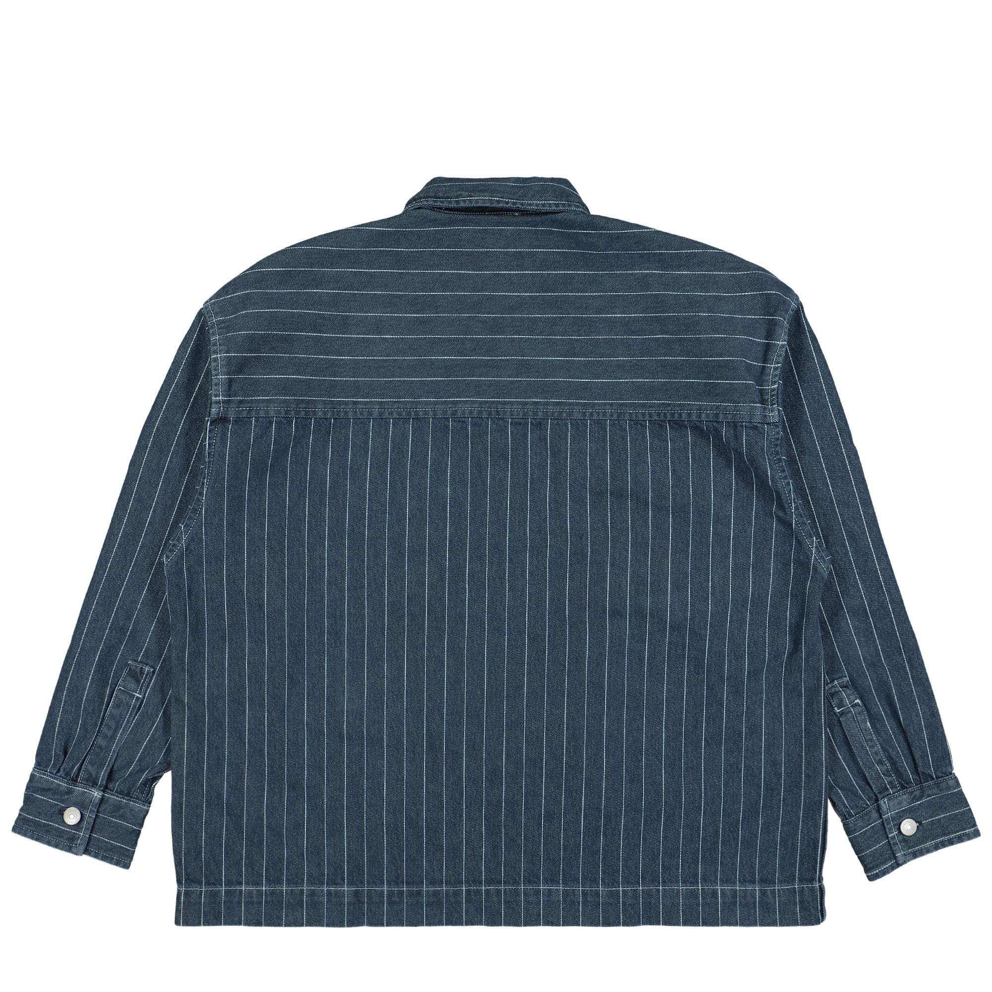 Carhartt WIP W Orlean Shirt Jac Orlean Stripe, Blue / White Shirts Material | Overkill
