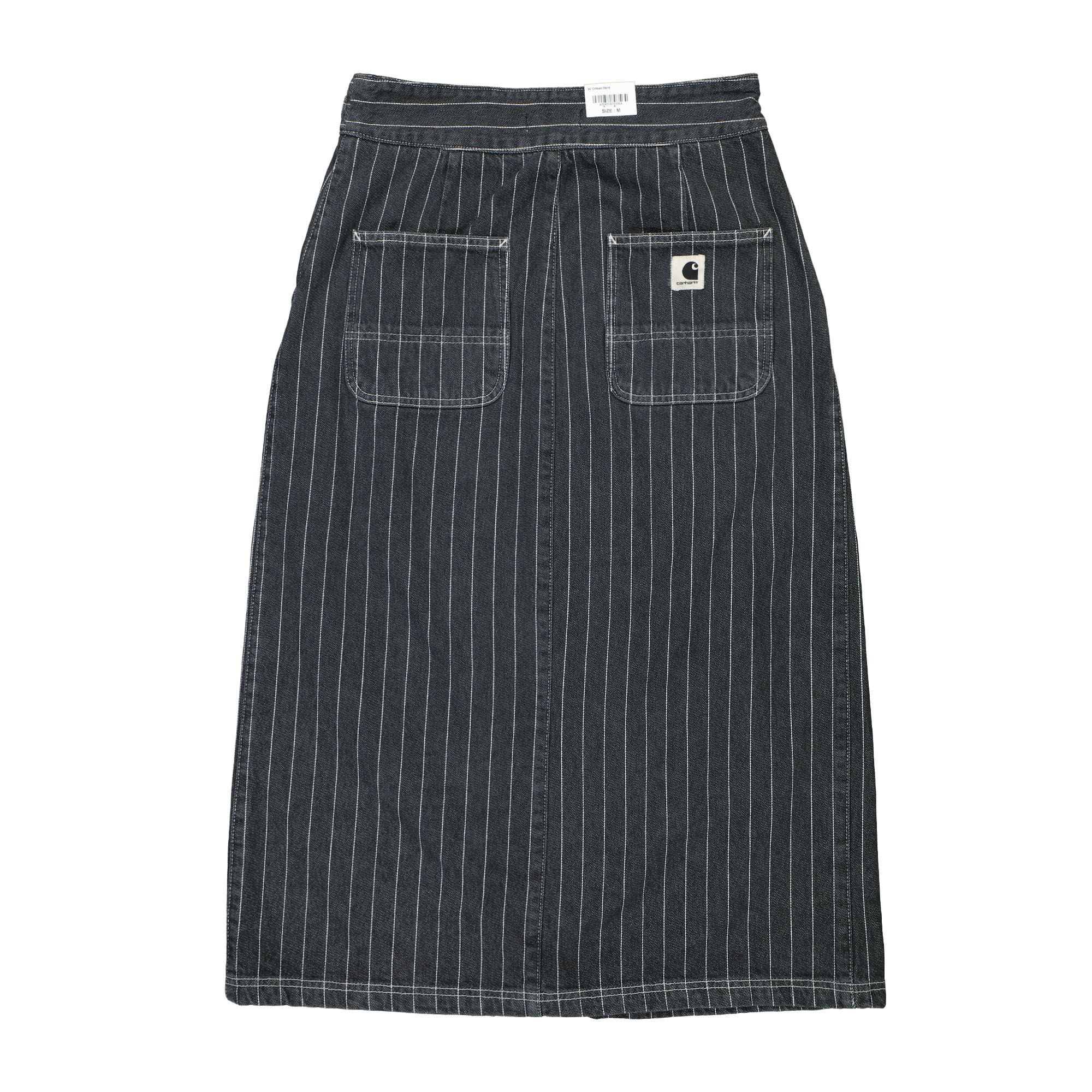 Carhartt WIP W Orlean Skirt Orelan Stripe, Black / White Skirts Material | Overkill