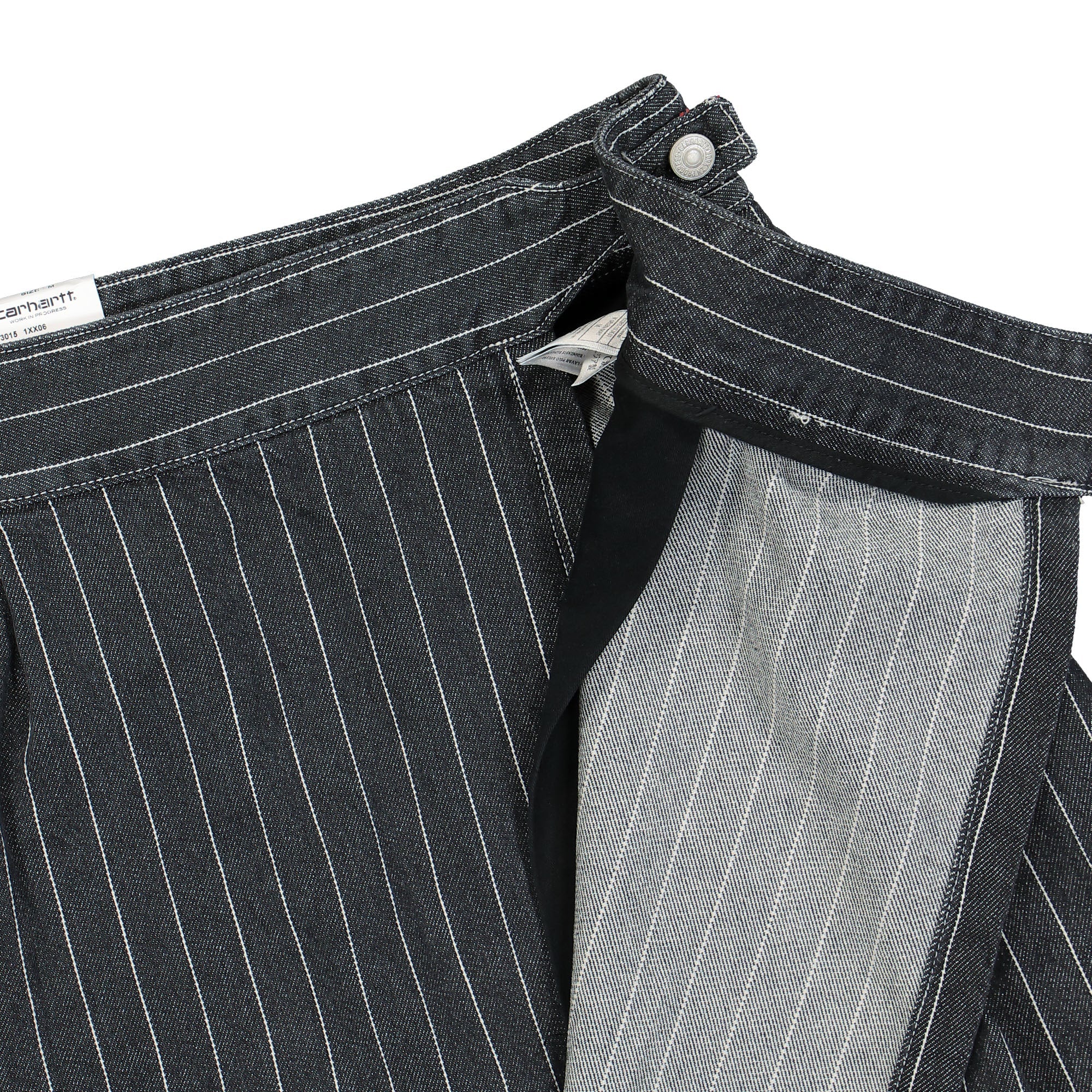 Carhartt WIP W Orlean Skirt Orelan Stripe, Black / White Skirts Detailfoto | Overkill