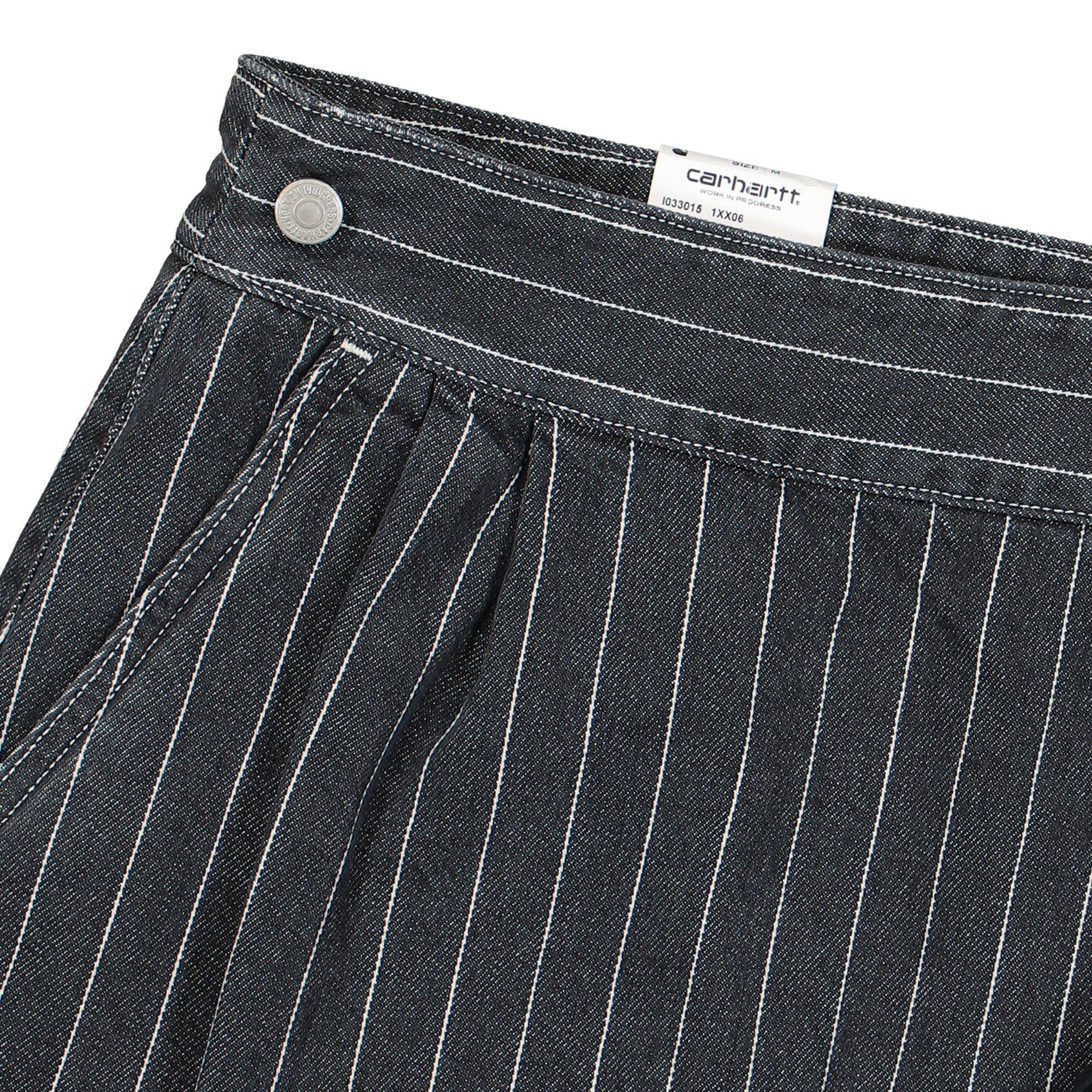 Carhartt WIP W Orlean Skirt Orelan Stripe, Black / White Skirts Detail view 1 | Overkill