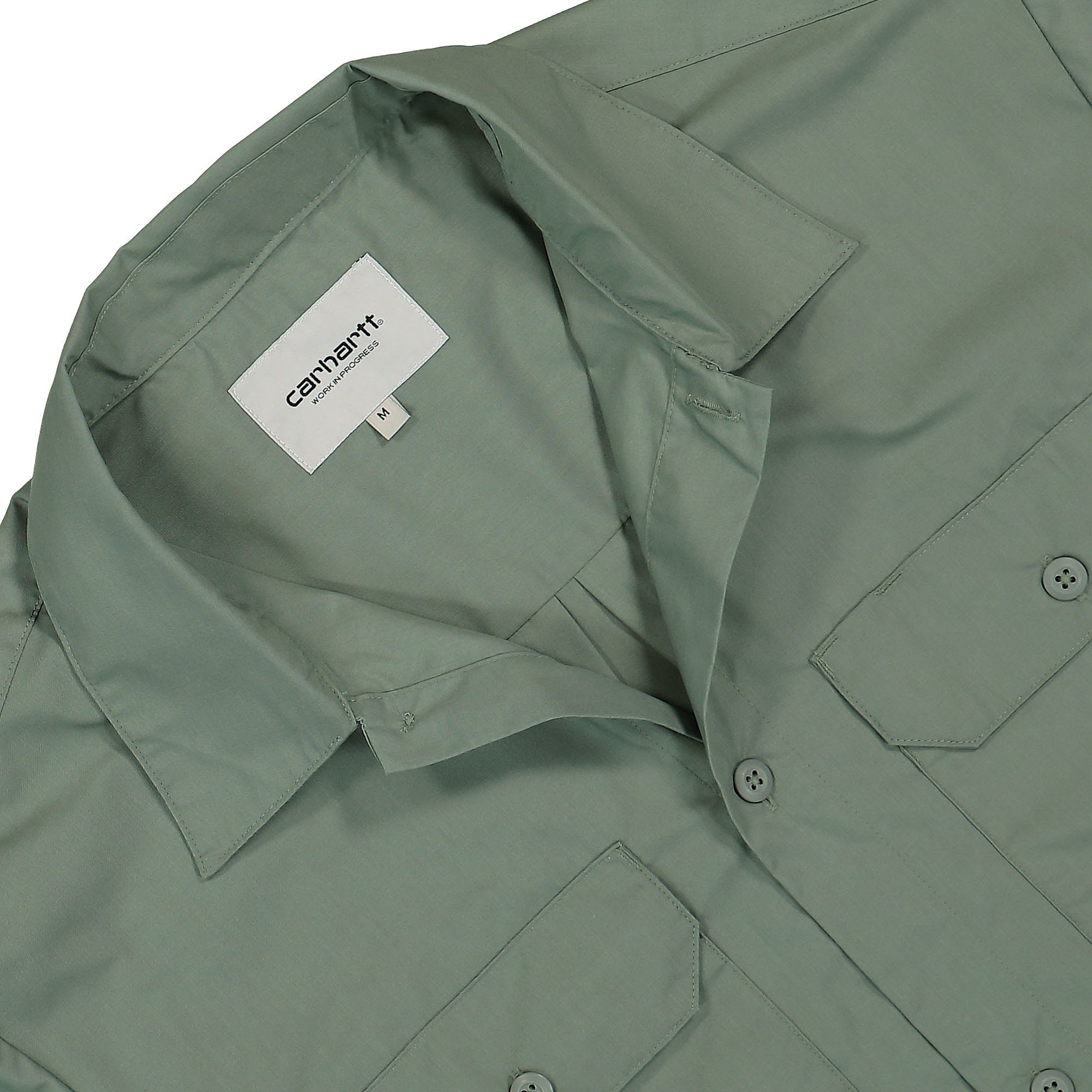 Carhartt WIP S/S Craft Shirt Park Shirts Close-up | Overkill