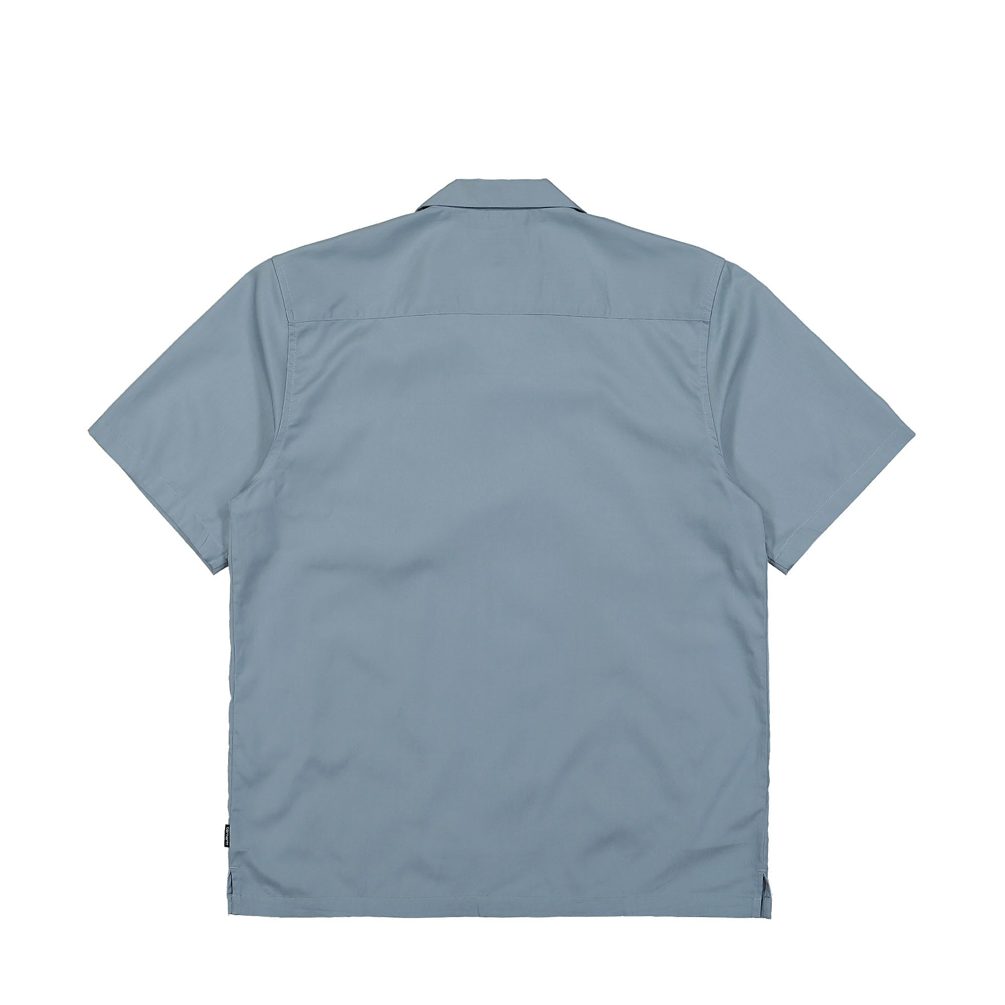 Carhartt WIP S/S Durango Shirt Frosted Blue / Black Shirts Material | Overkill