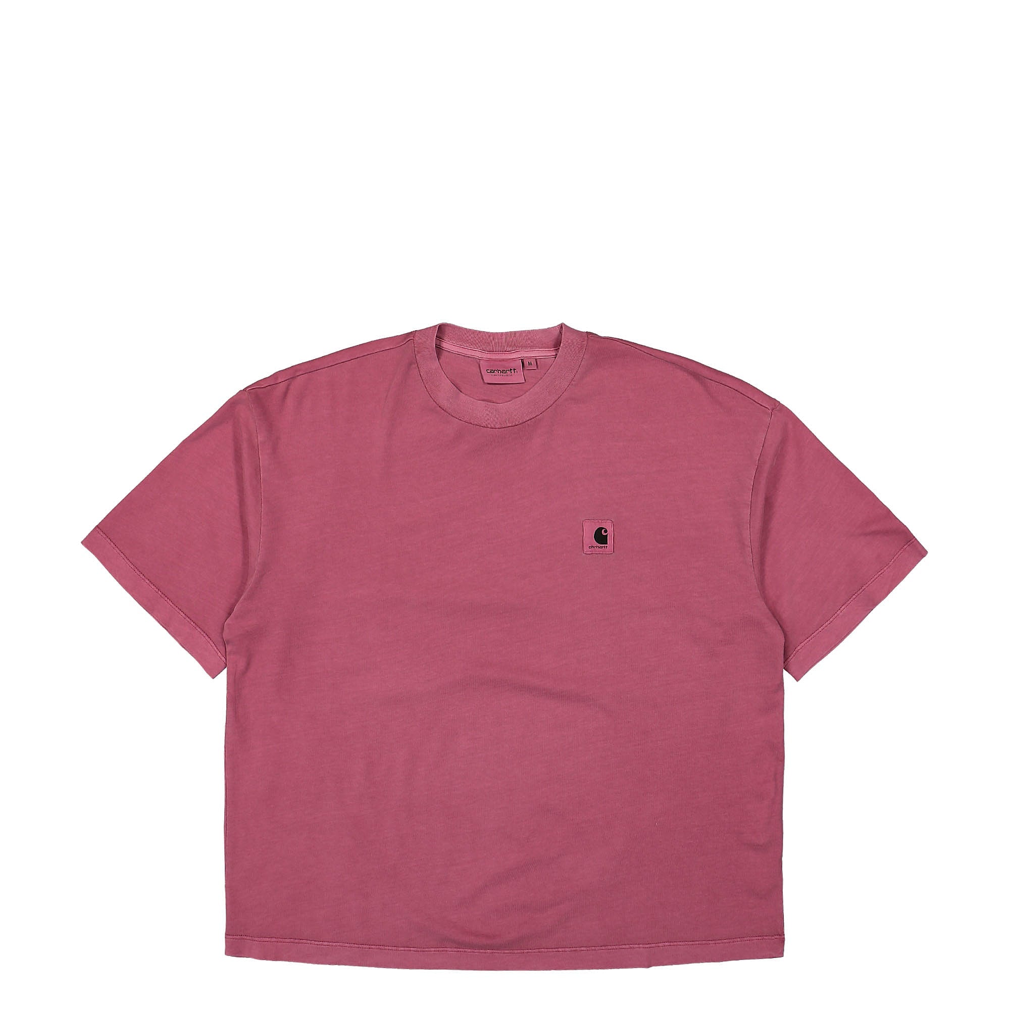 Carhartt WIP W S/S Nelson T-Shirt Magenta Garment Dyed T-Shirts I033051.1YT.GD | Overkill