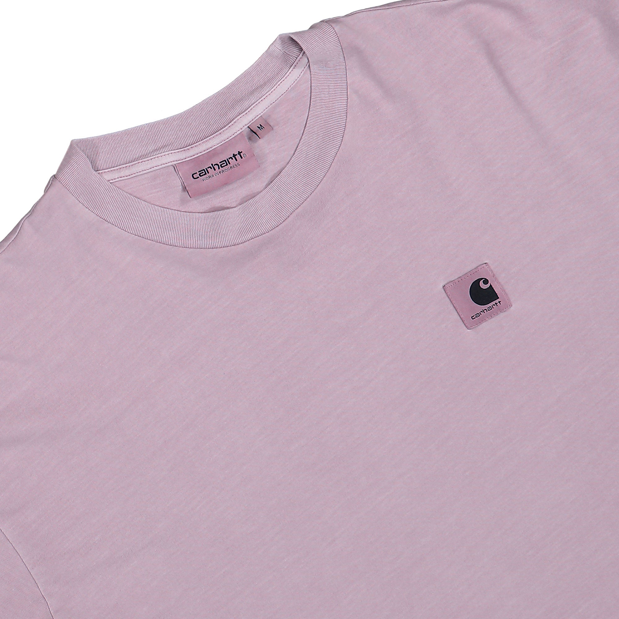 Carhartt W S/S Nelson T-Shirt Hortensia Garment Dyed T-Shirts I033051.2P8.GD.03 Detailfoto | Overkill
