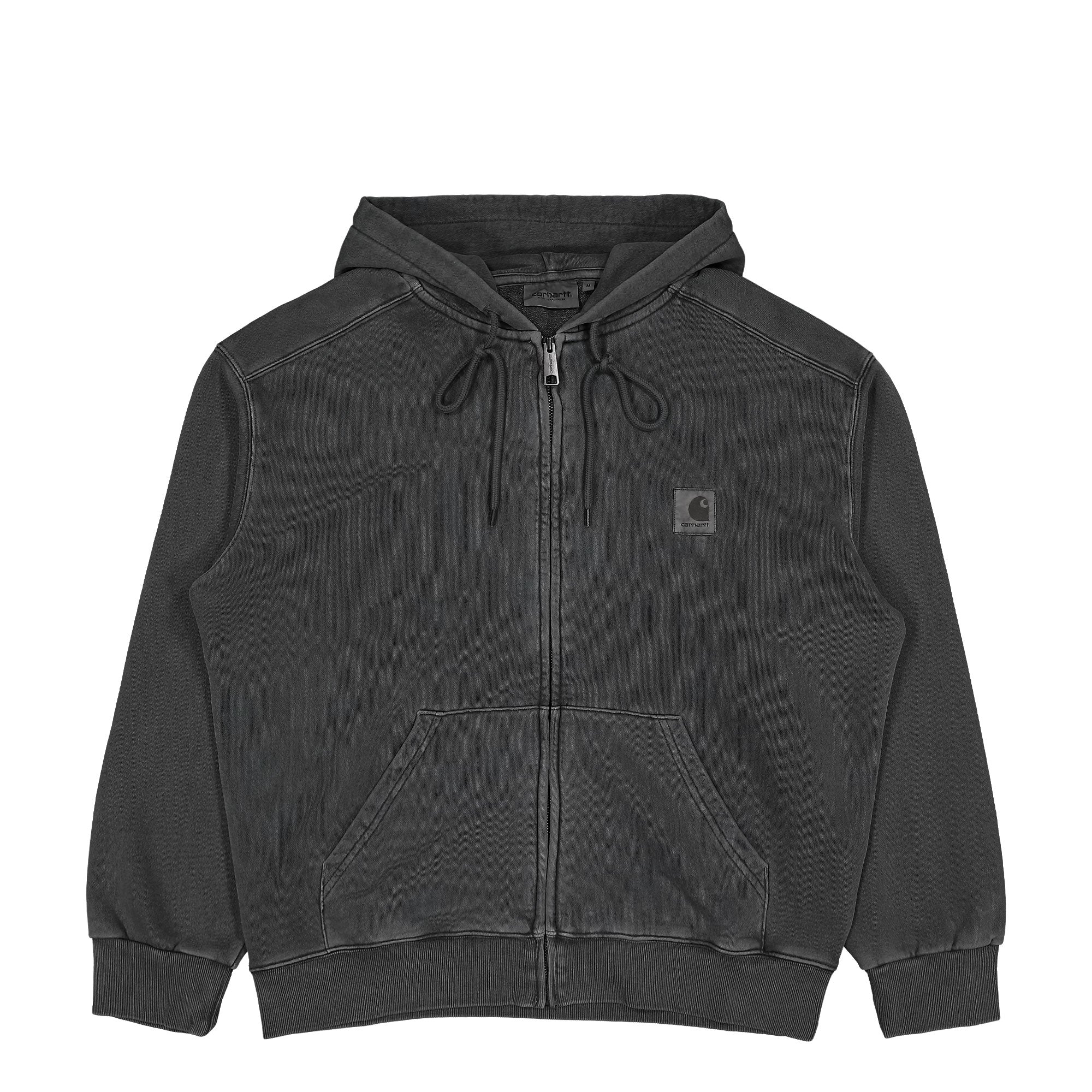 Carhartt Hooded Nelson Jacket Graphite Garment Dyed Jackets I033064.87.GD.03 | Overkill