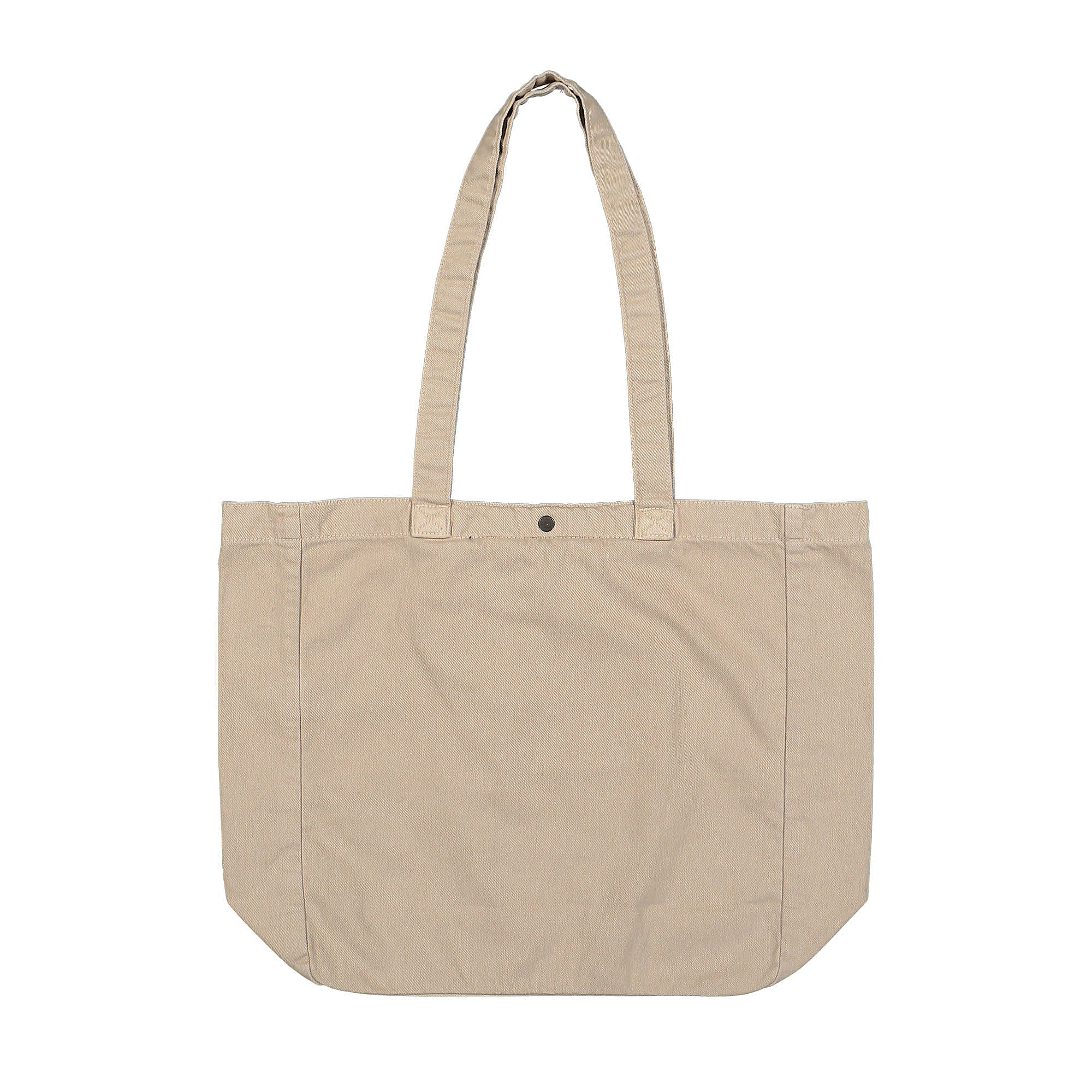 Carhartt WIP Garrison Tote Clark Tonic Stone Dyed Tote Bags & Shoppers Close-up | Overkill