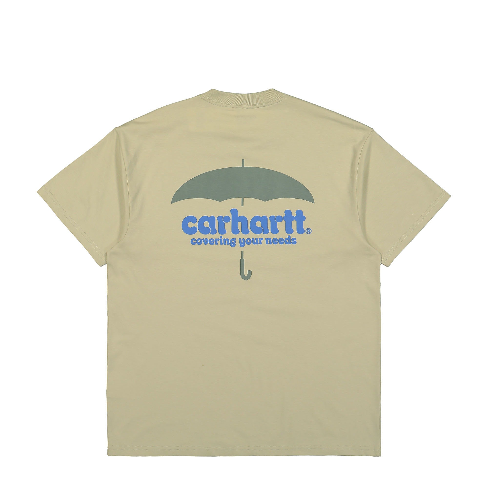 Carhartt WIP S/S Cover T-Shirt Beryl T-Shirts Close-up | Overkill