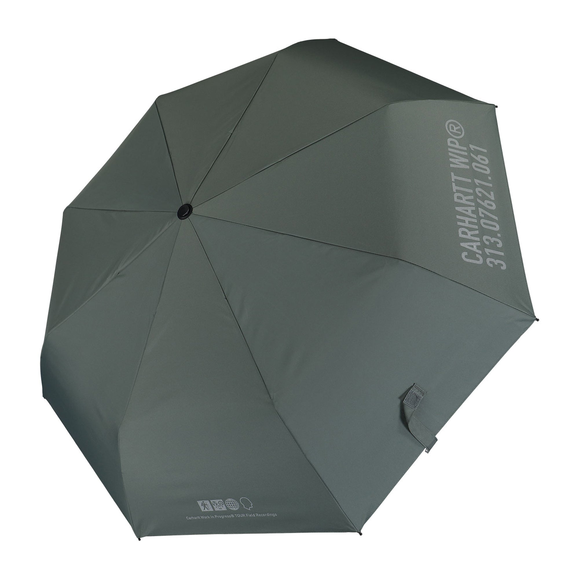 Carhartt Tour Umbrella Smoke Green / Reflective Outdoor Accessories I033322.1X3.XX.06 Close-up | Overkill