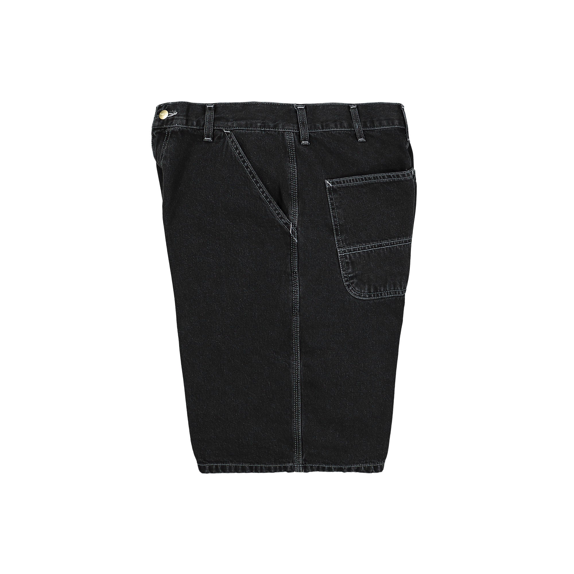 Carhartt Simple Short Black Heavy Stone Washed Shorts I033333.89.60.00 Detailfoto | Overkill