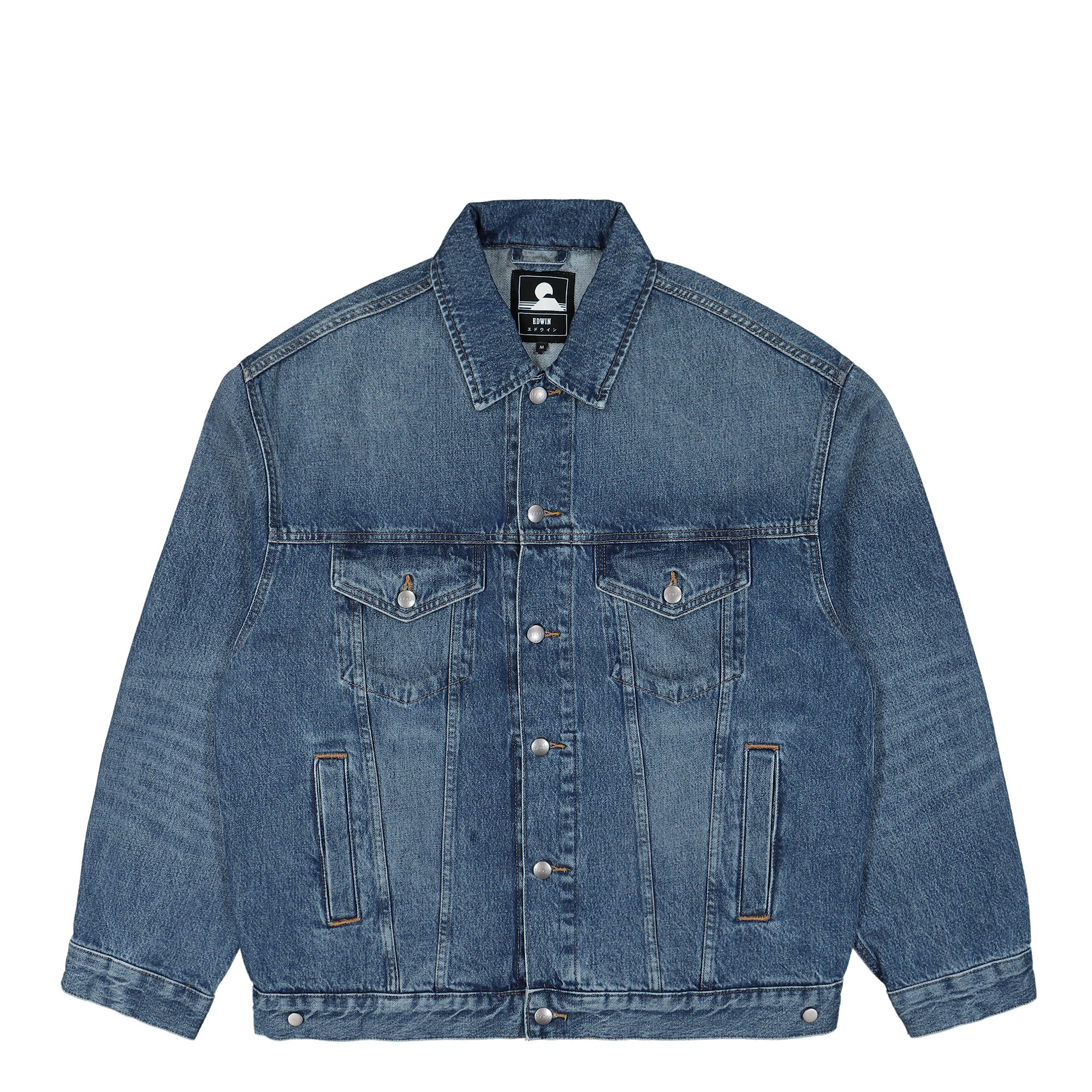 Edwin EU-Trucker Jacket Arctic Blue Jackets I033424.01.0N.03 | Overkill