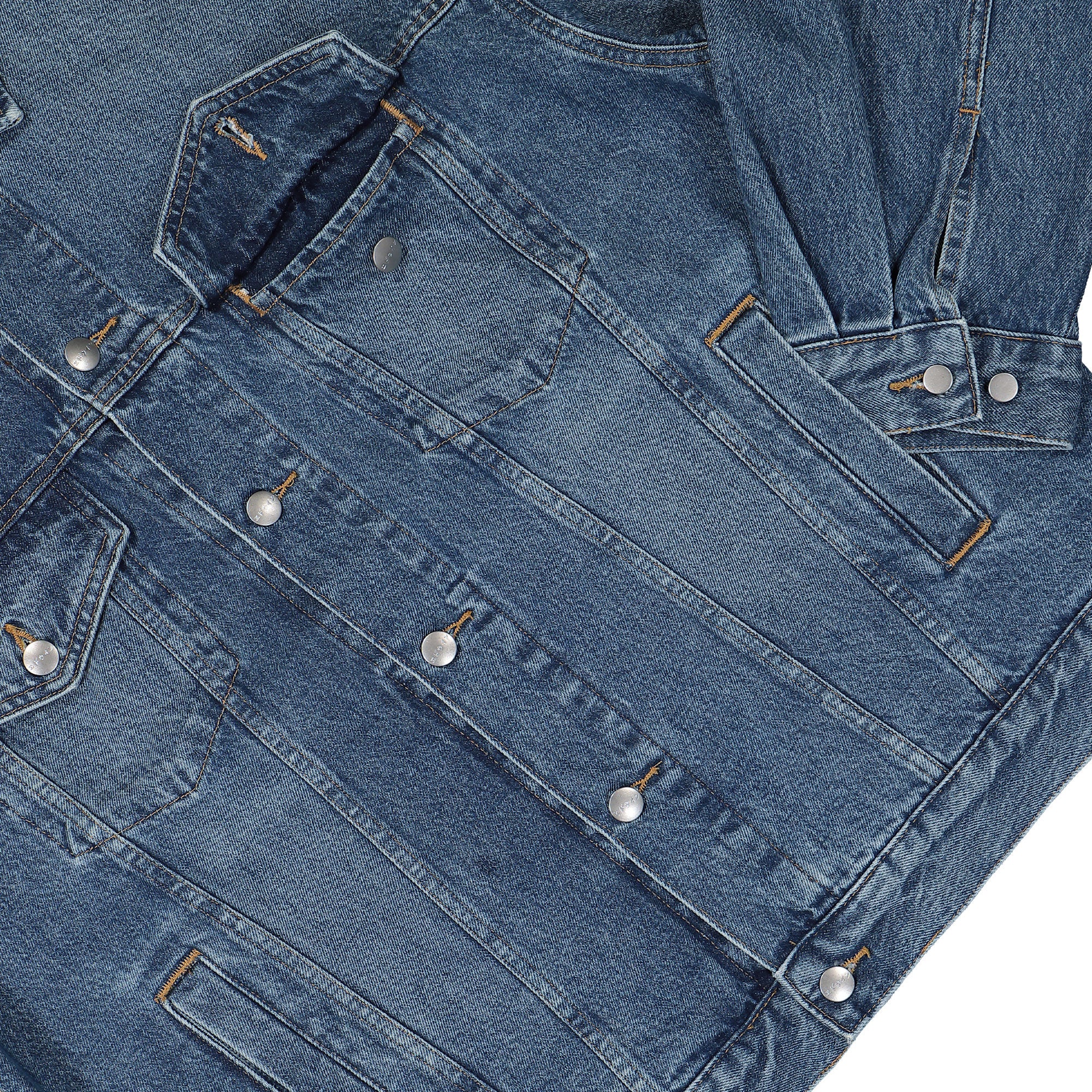 Edwin EU-Trucker Jacket Arctic Blue Jackets Detail view 1 | Overkill