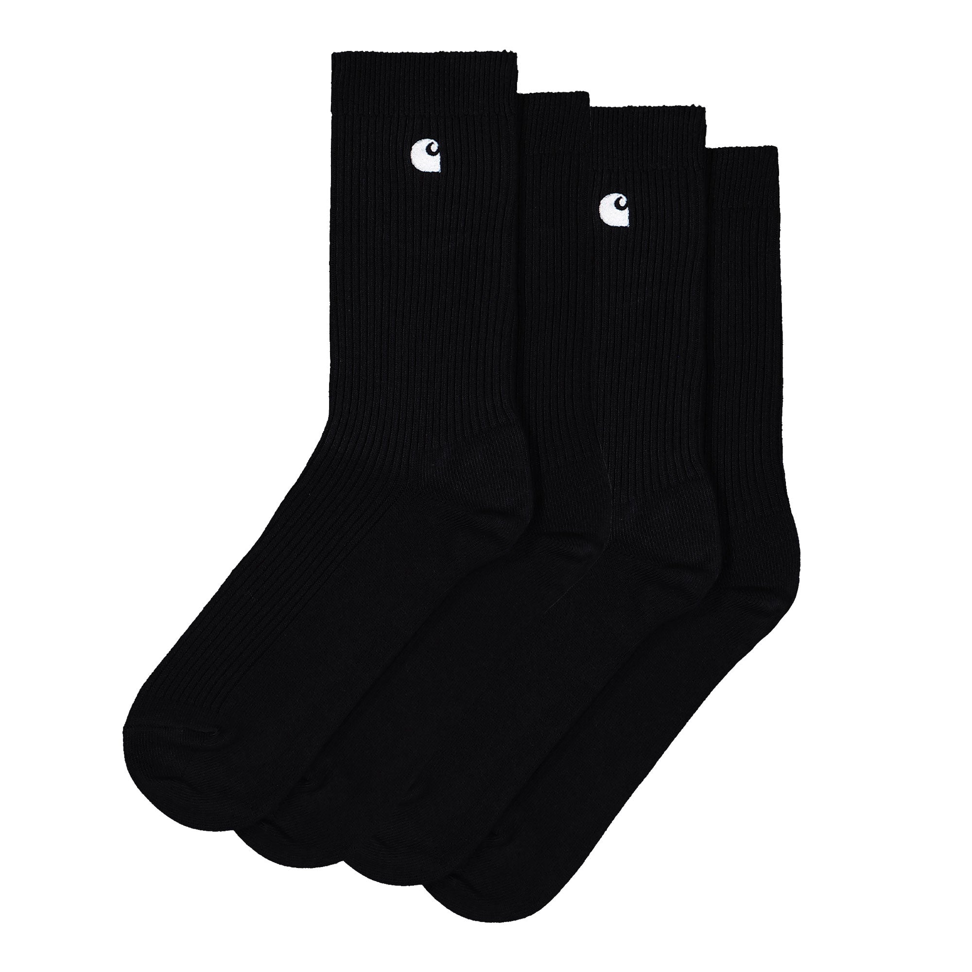 Carhartt WIP Madison Pack Socks Black / White Socks I034572.1A5.XX.06 | Overkill