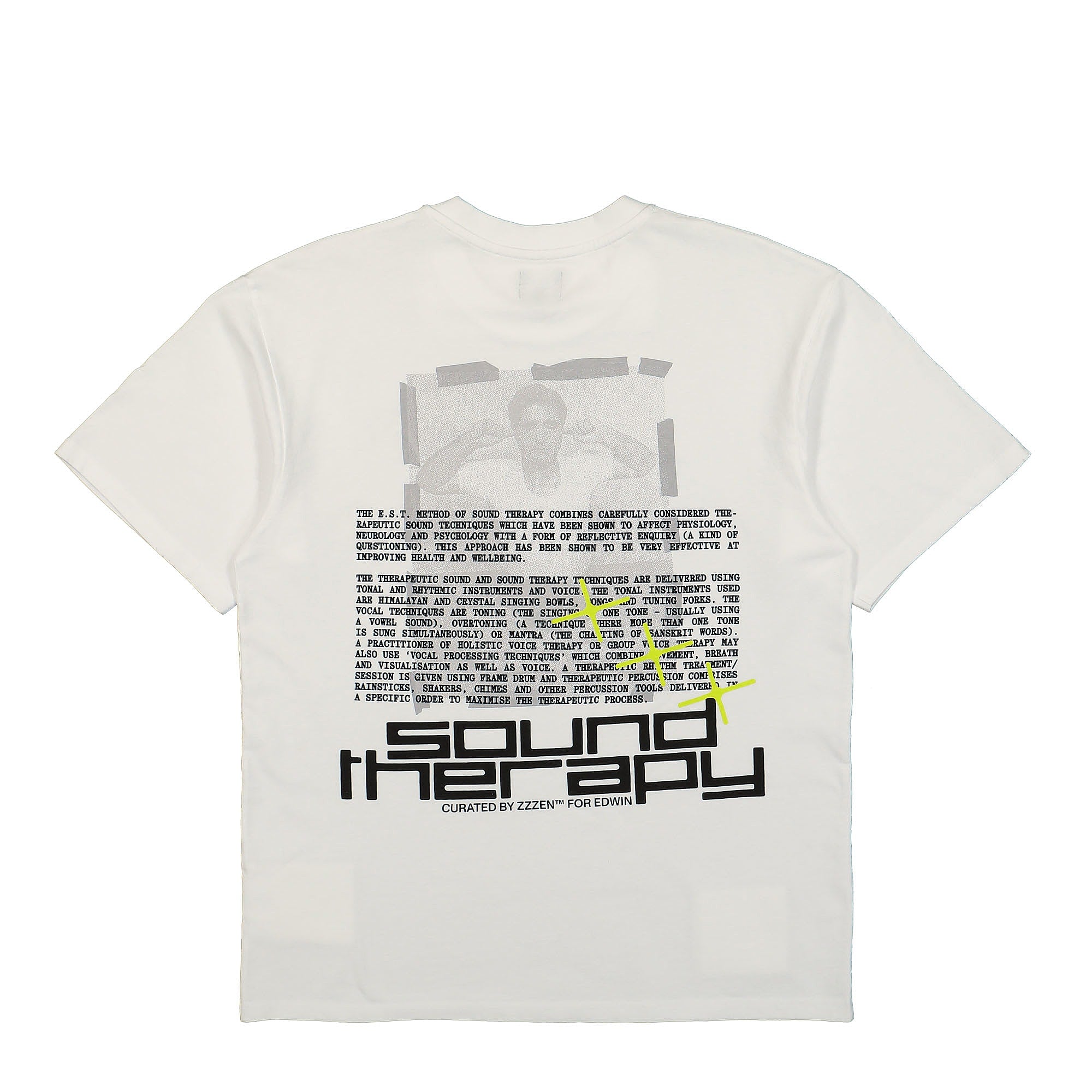Edwin Therapy T-Shirt White T-Shirts Close-up | Overkill