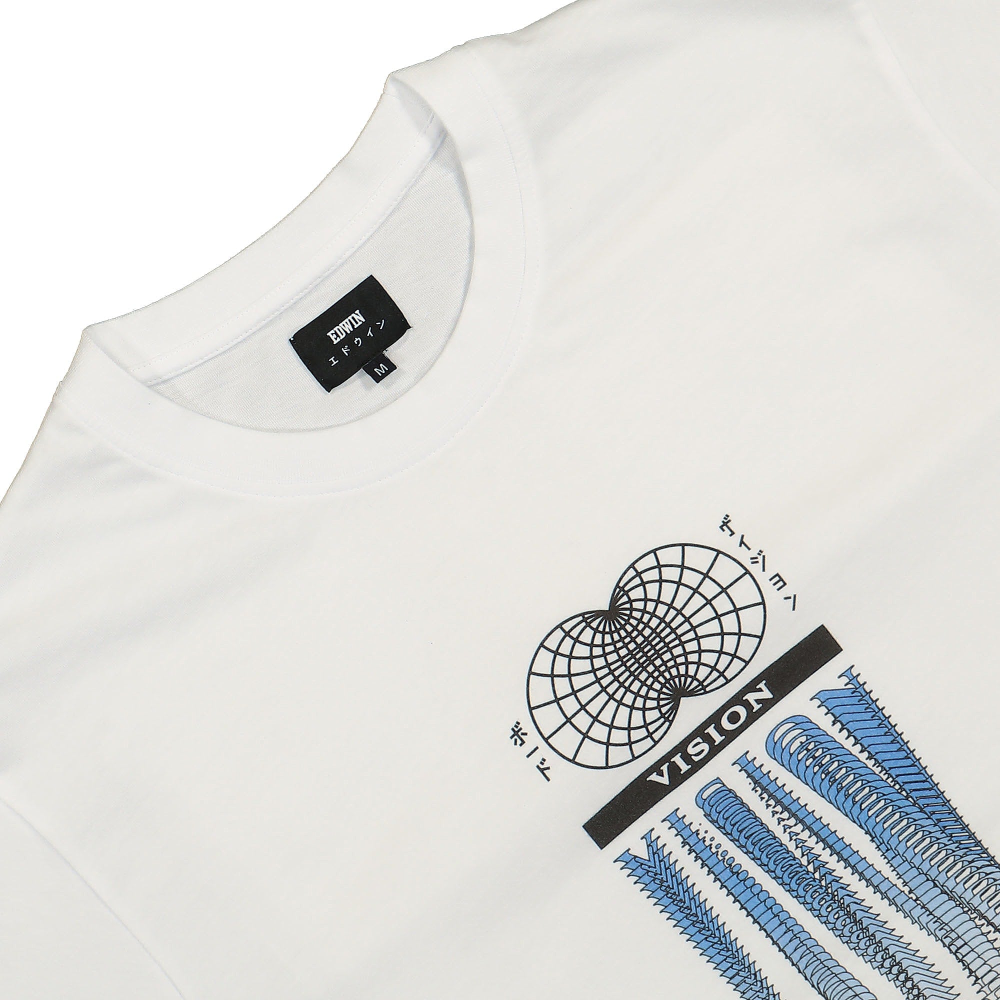 Edwin Vision Board LS T-Shirt White T-Shirts Material | Overkill