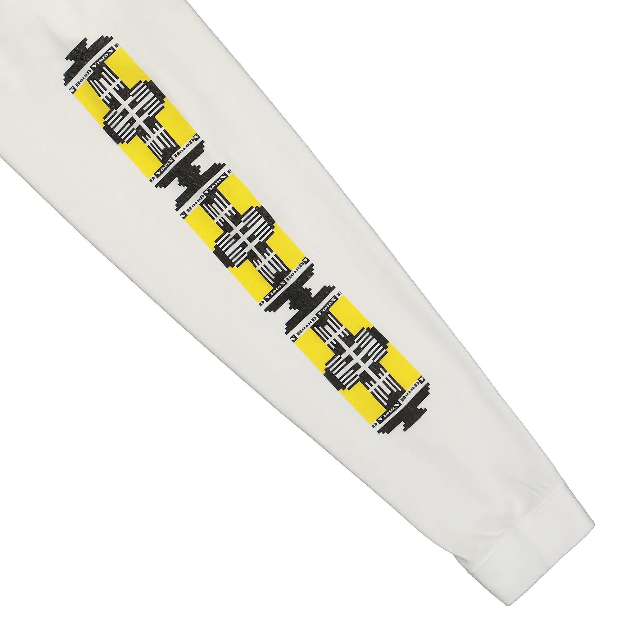 Edwin Vision Board LS T-Shirt White T-Shirts Detailfoto | Overkill