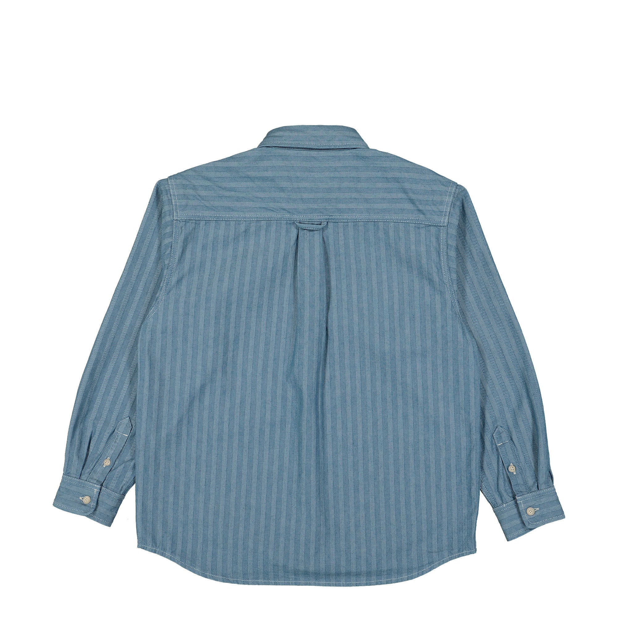 Carhartt WIP Menard Shirt Jac Monsey Blue Rinsed Shirts Material | Overkill