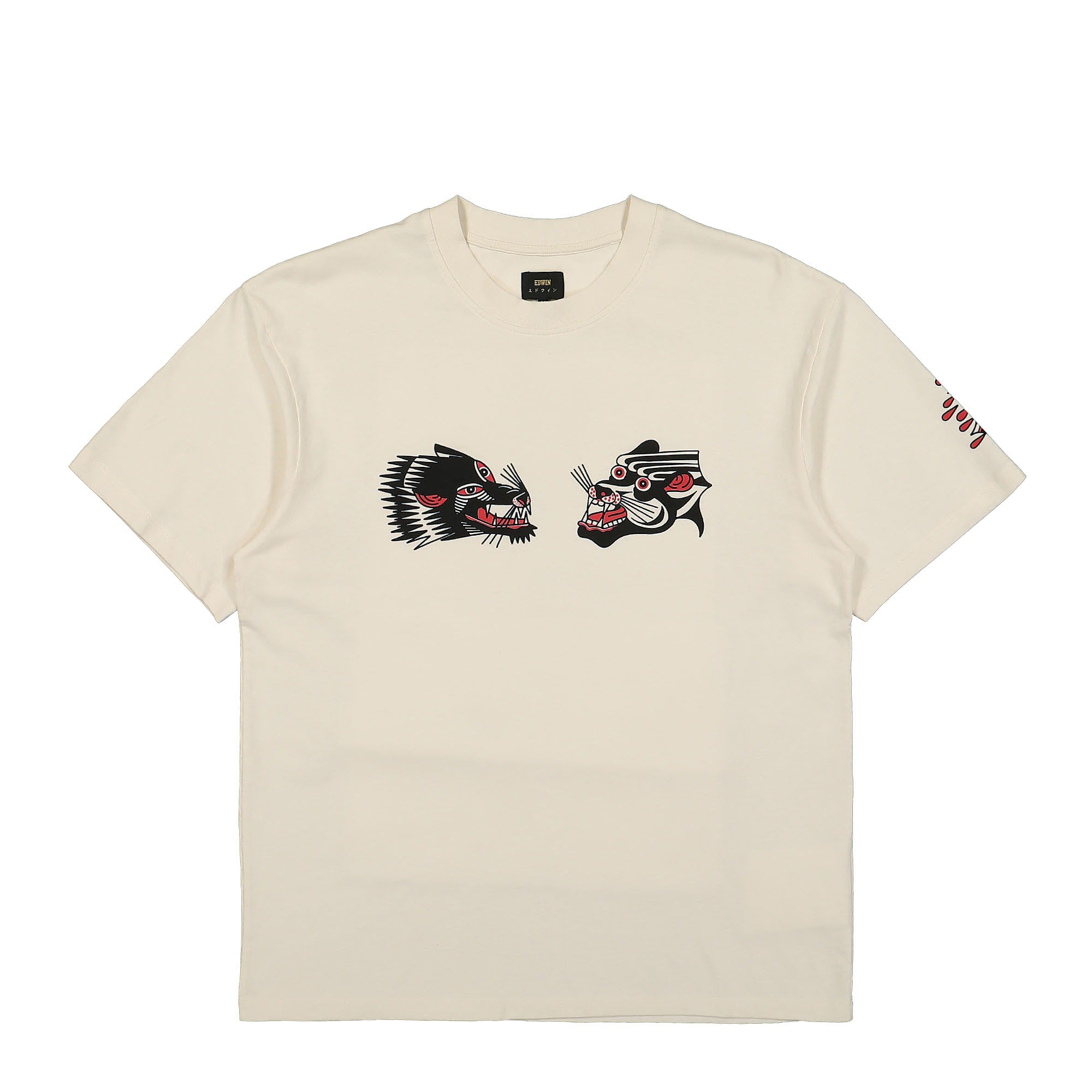 Edwin Teide Flash T-Shirt Whisper White T-Shirts I033590.WHW.67.03 | Overkill