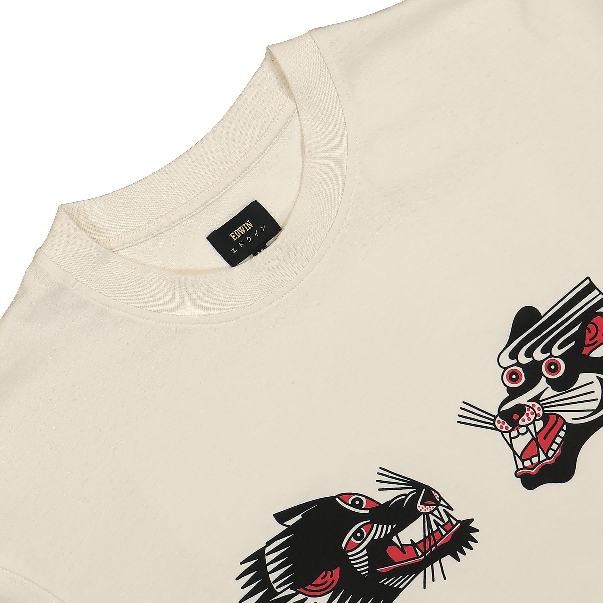 Edwin Teide Flash T-Shirt Whisper White T-Shirts Material | Overkill