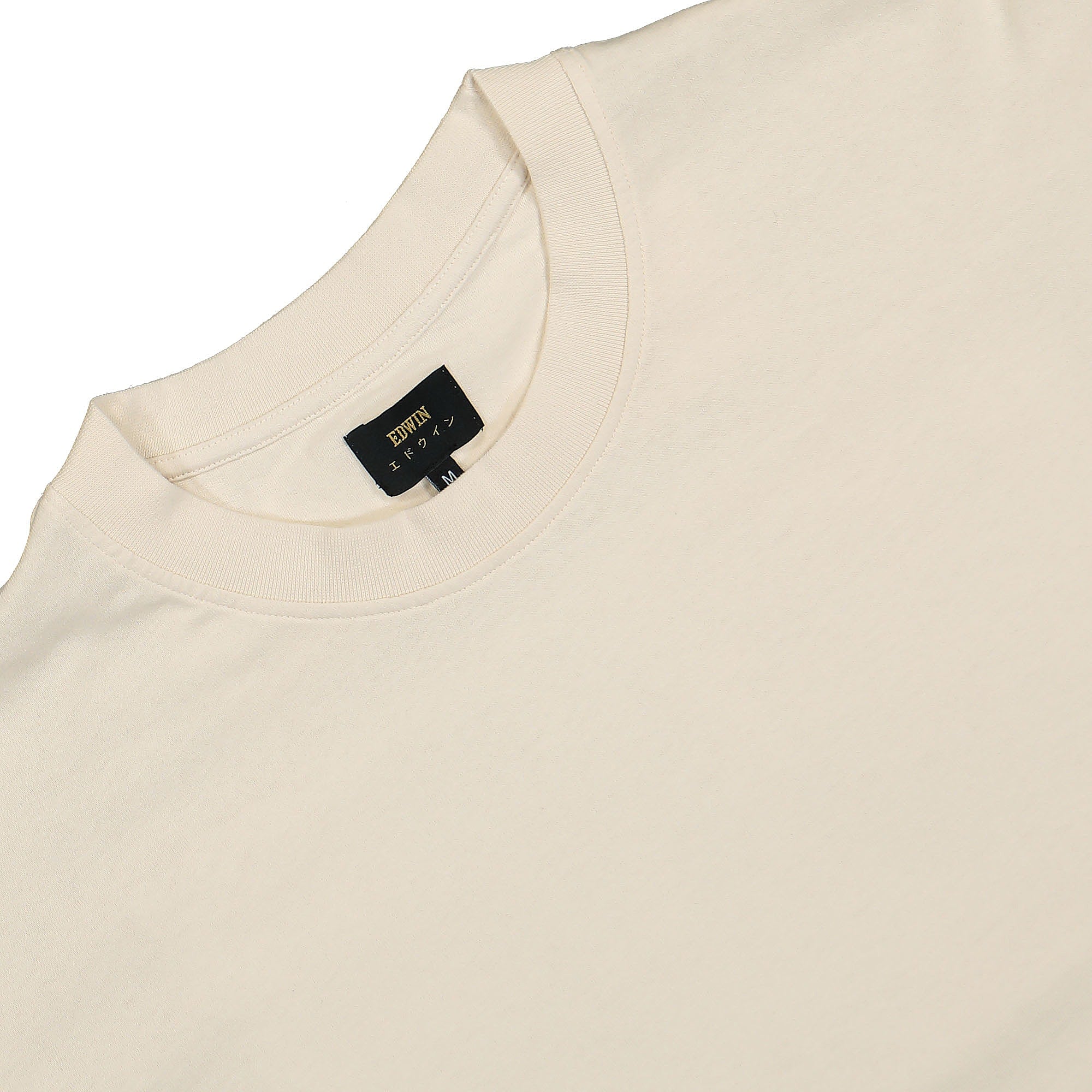 Edwin Teide Flash LS T-Shirt Whisper White T-Shirts Material | Overkill