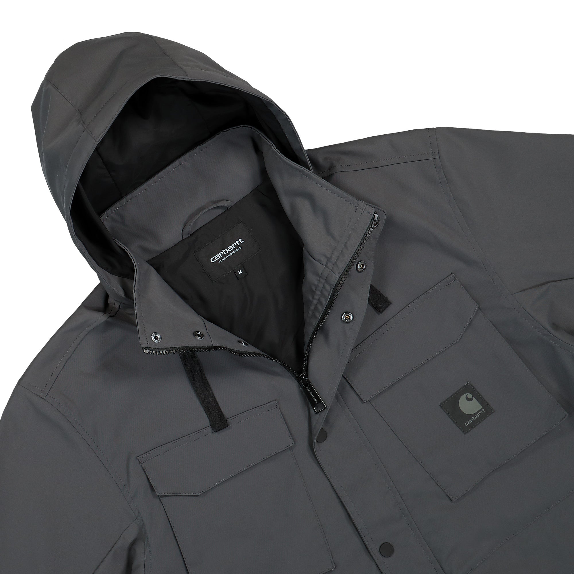 Carhartt WIP Balto Jacket Graphite Jackets Close-up | Overkill
