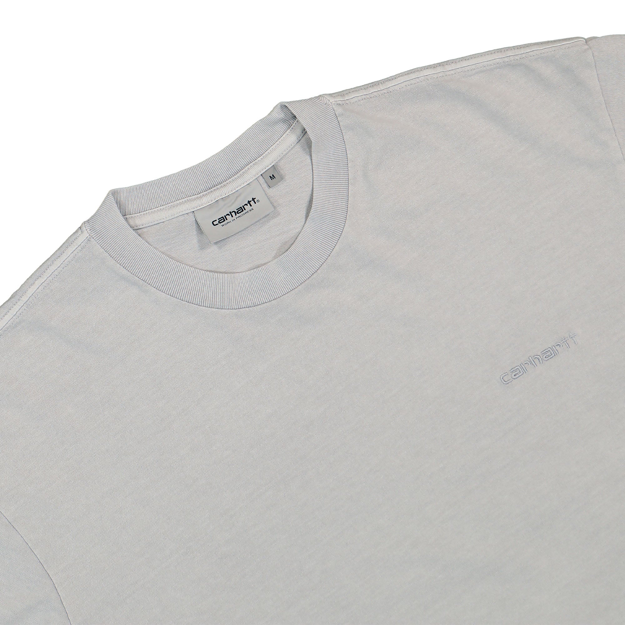 Carhartt WIP S/S Duster Script T-Shirt Basalt T-Shirts Close-up | Overkill