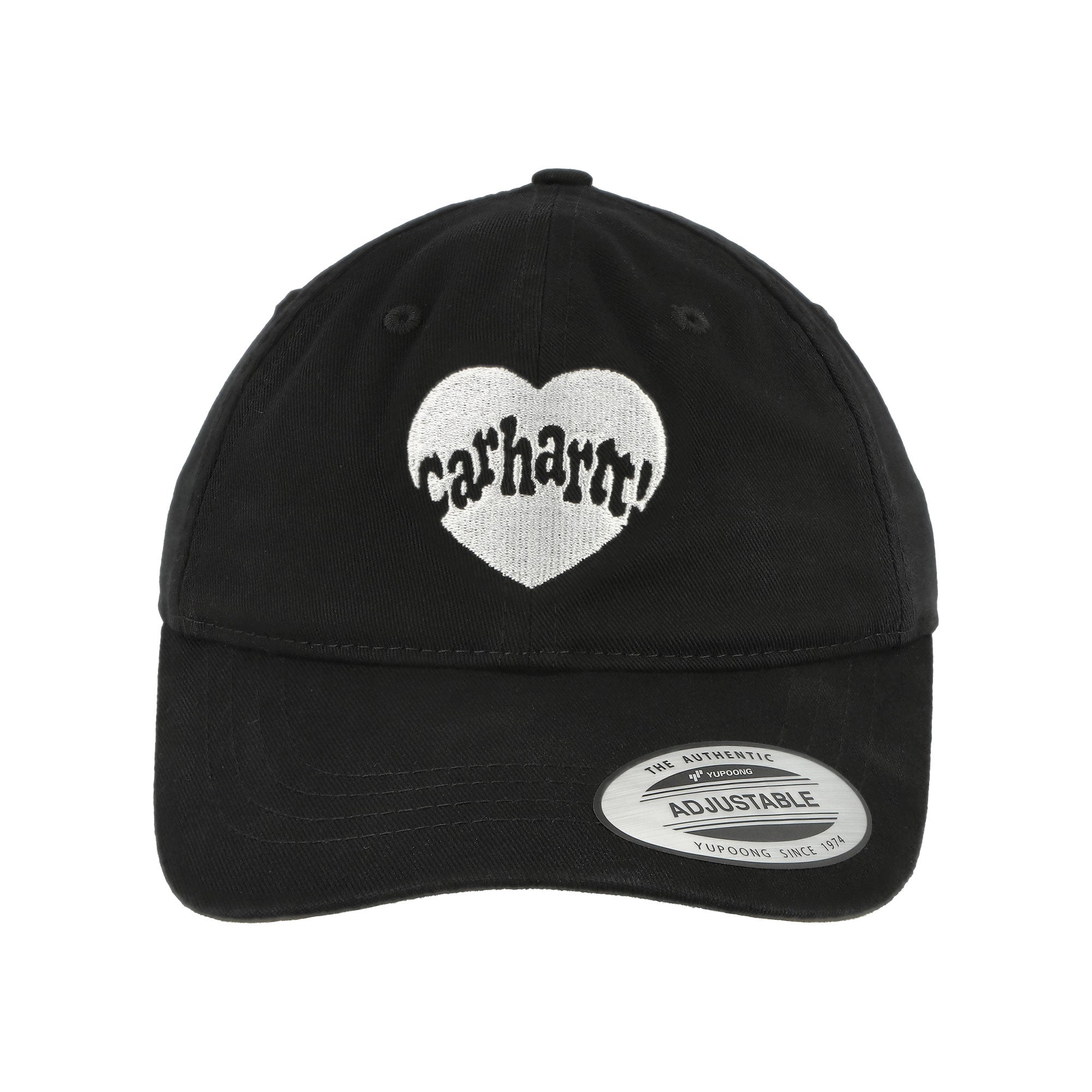 Carhartt WIP Amour Cap Black / White Caps Detail view 1 | Overkill