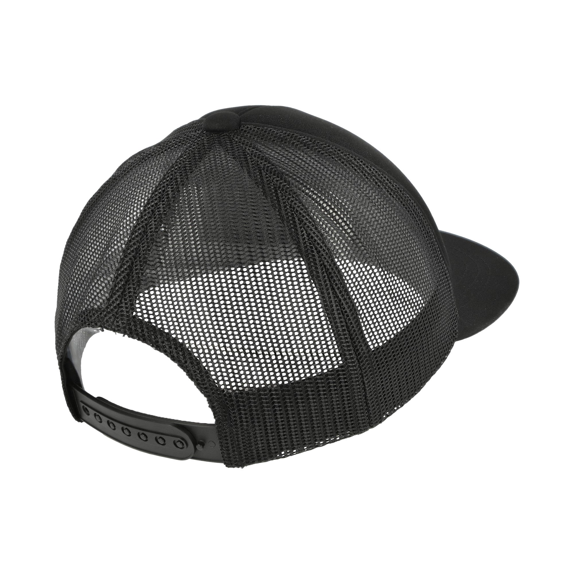 Carhartt WIP Ablaze Trucker Cap Black / White Caps Detail view 1 | Overkill