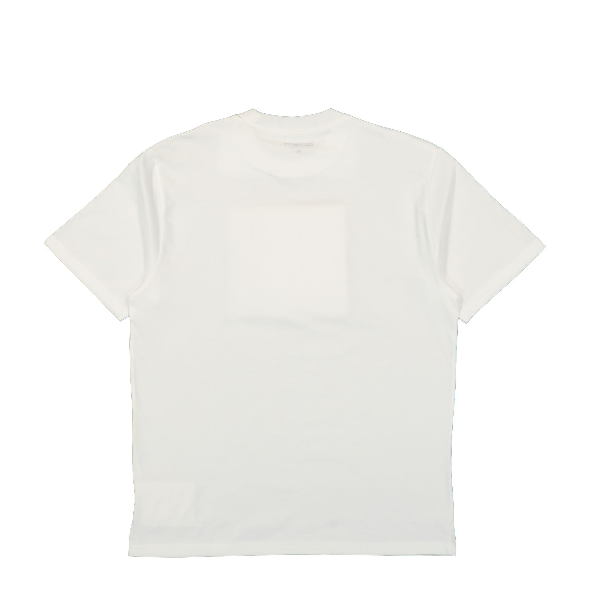 Carhartt WIP S/S Press Script T-Shirt White T-Shirts Material | Overkill
