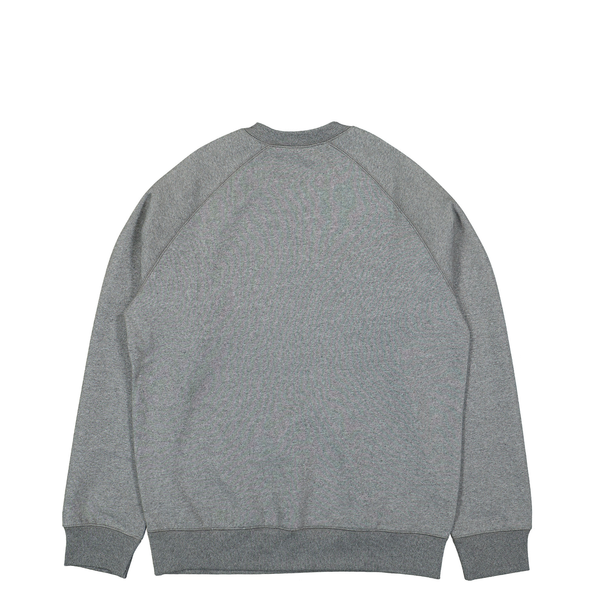 Carhartt WIP Chase Sweat Dark Grey Heather / Gold Sweatshirts Material | Overkill