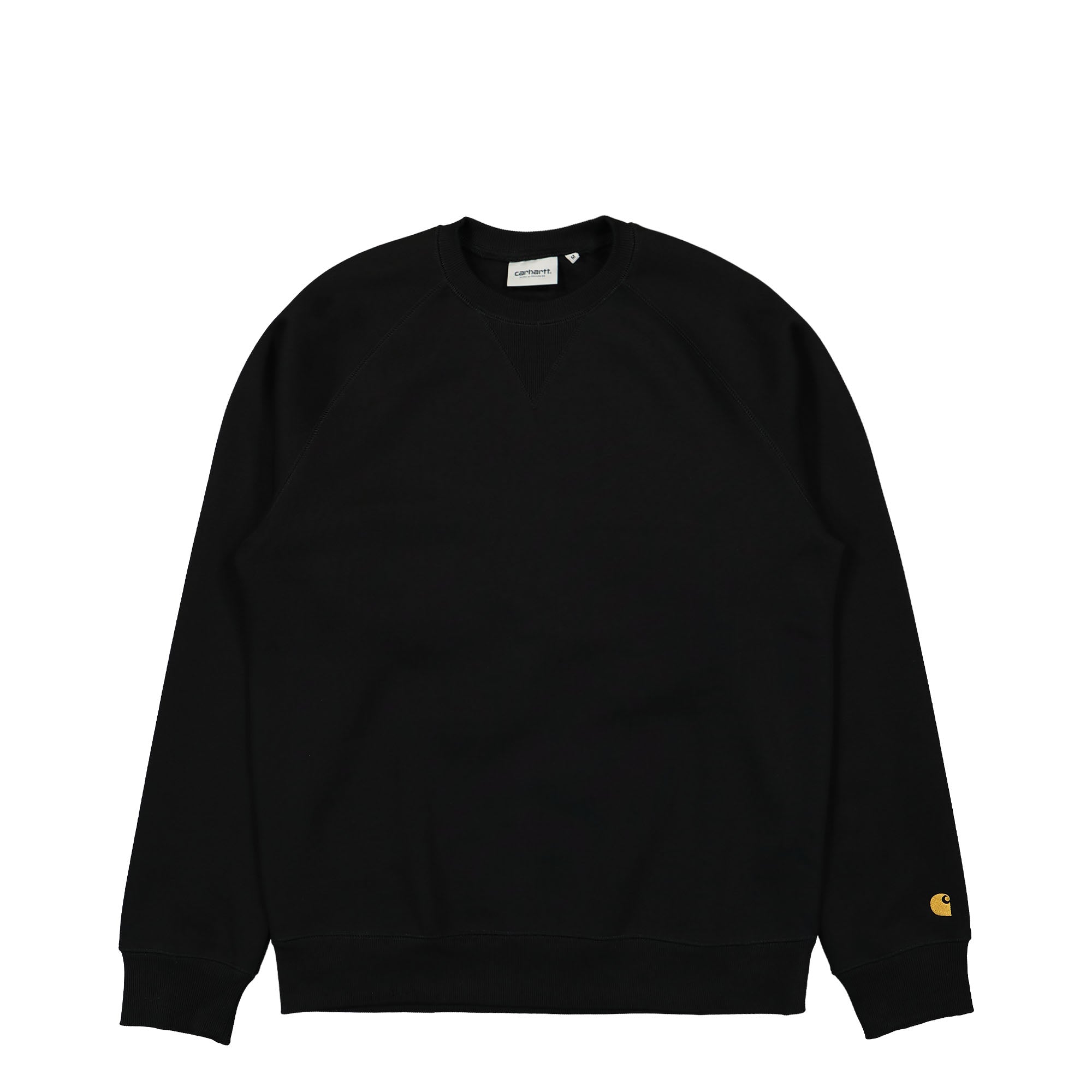 Carhartt WIP Chase Sweat Black / Gold Sweatshirts I033660.00F.XX.03 | Overkill
