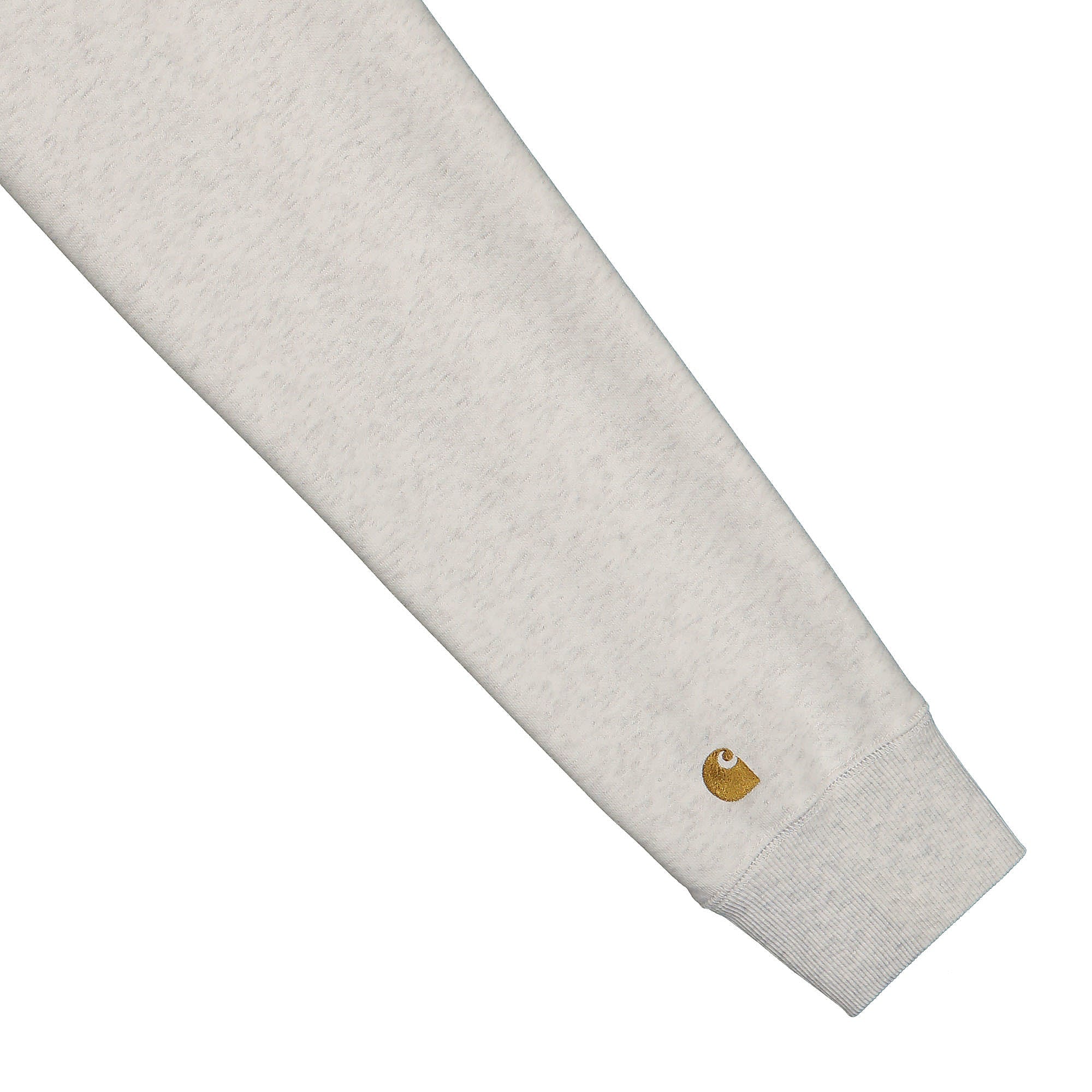 Carhartt WIP Chase Sweat Ash Heather / Gold Sweatshirts Detailfoto | Overkill
