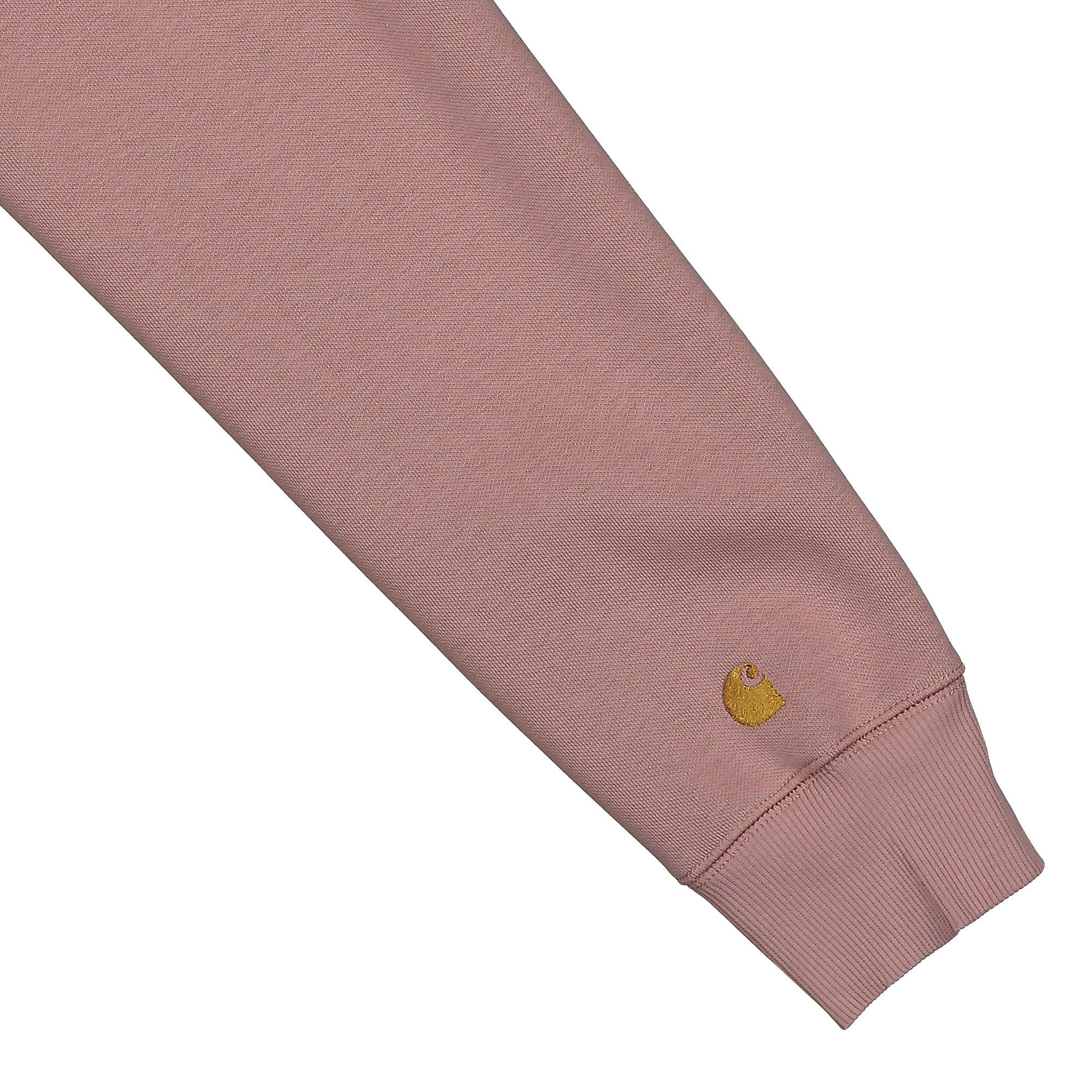 Carhartt WIP Chase Sweat Glassy Pink / Gold Sweatshirts Detailfoto | Overkill