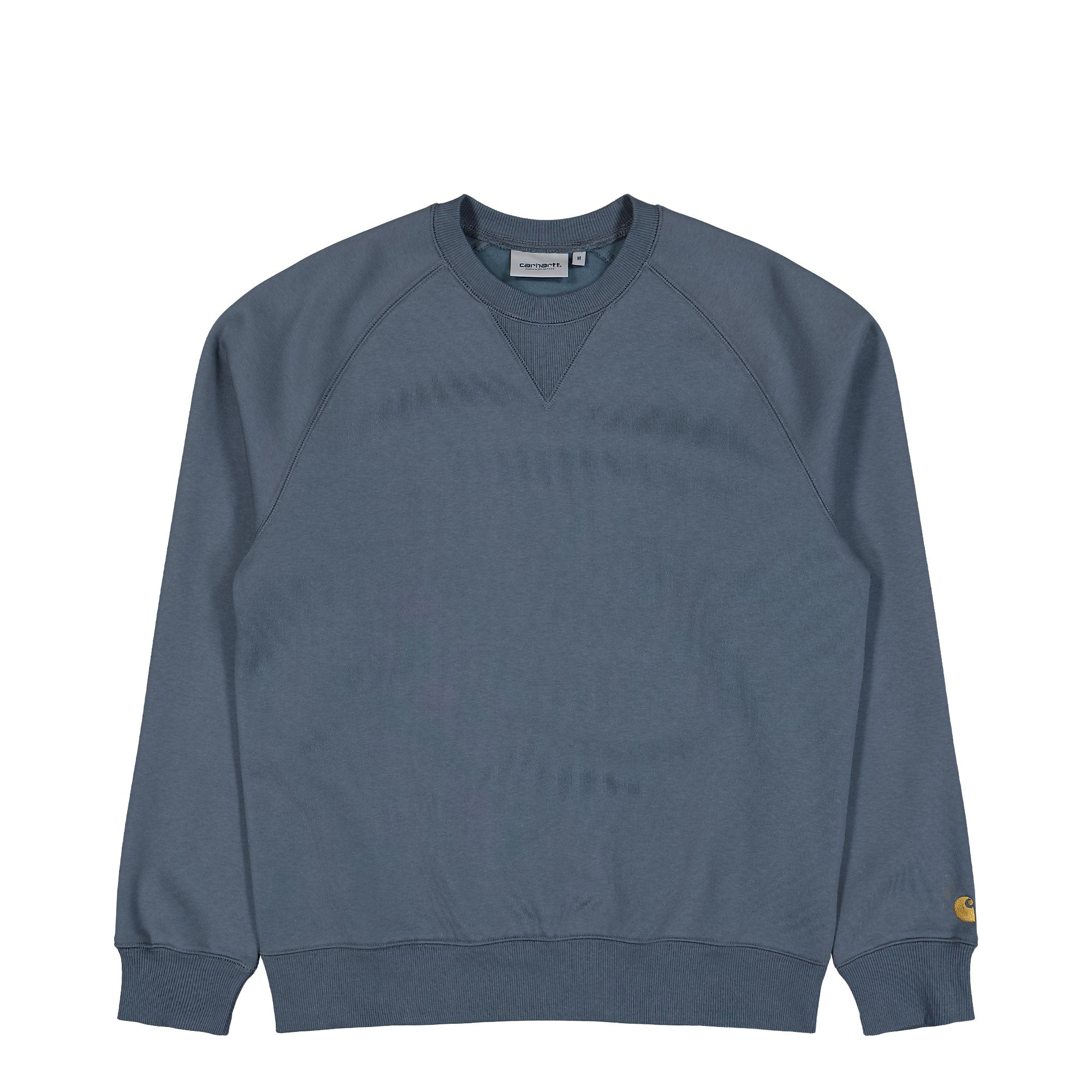 Carhartt WIP Chase Sweat Cozy Blue / Gold Sweatshirts I033660.3LP.XX.03 | Overkill