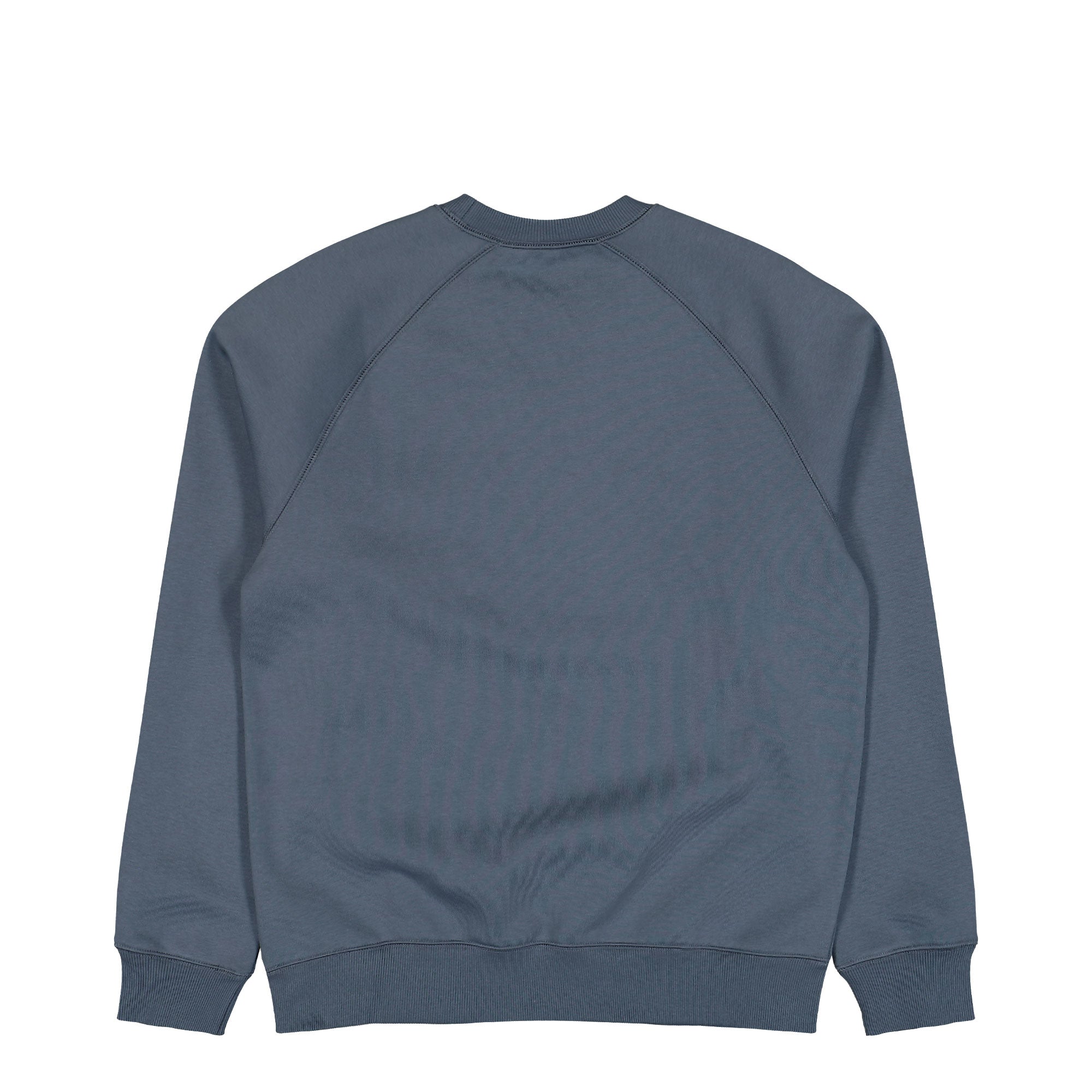 Carhartt WIP Chase Sweat Cozy Blue / Gold Sweatshirts I033660.3LP.XX.03 Close-up | Overkill