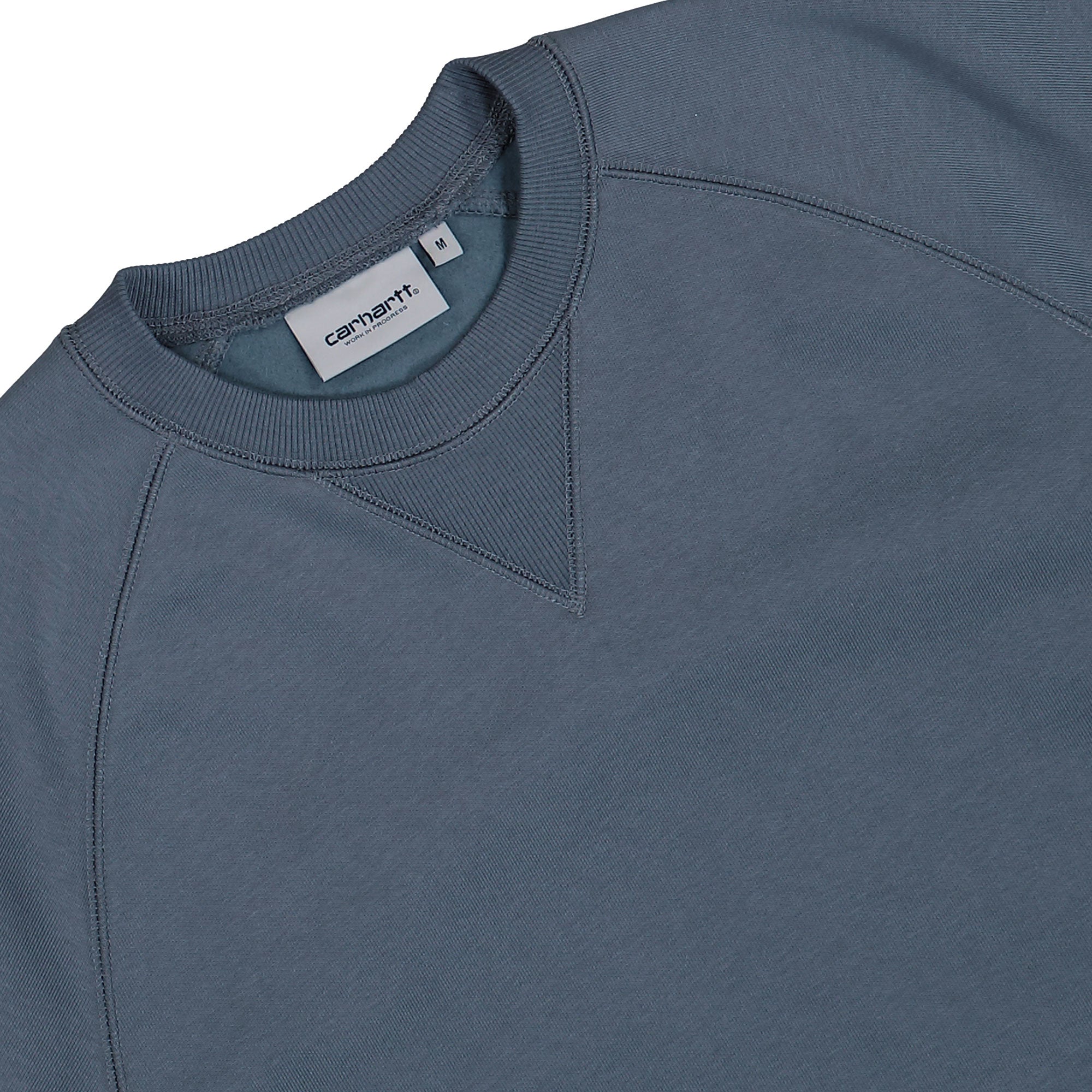 Carhartt WIP Chase Sweat Cozy Blue / Gold Sweatshirts I033660.3LP.XX.03 Detailfoto | Overkill