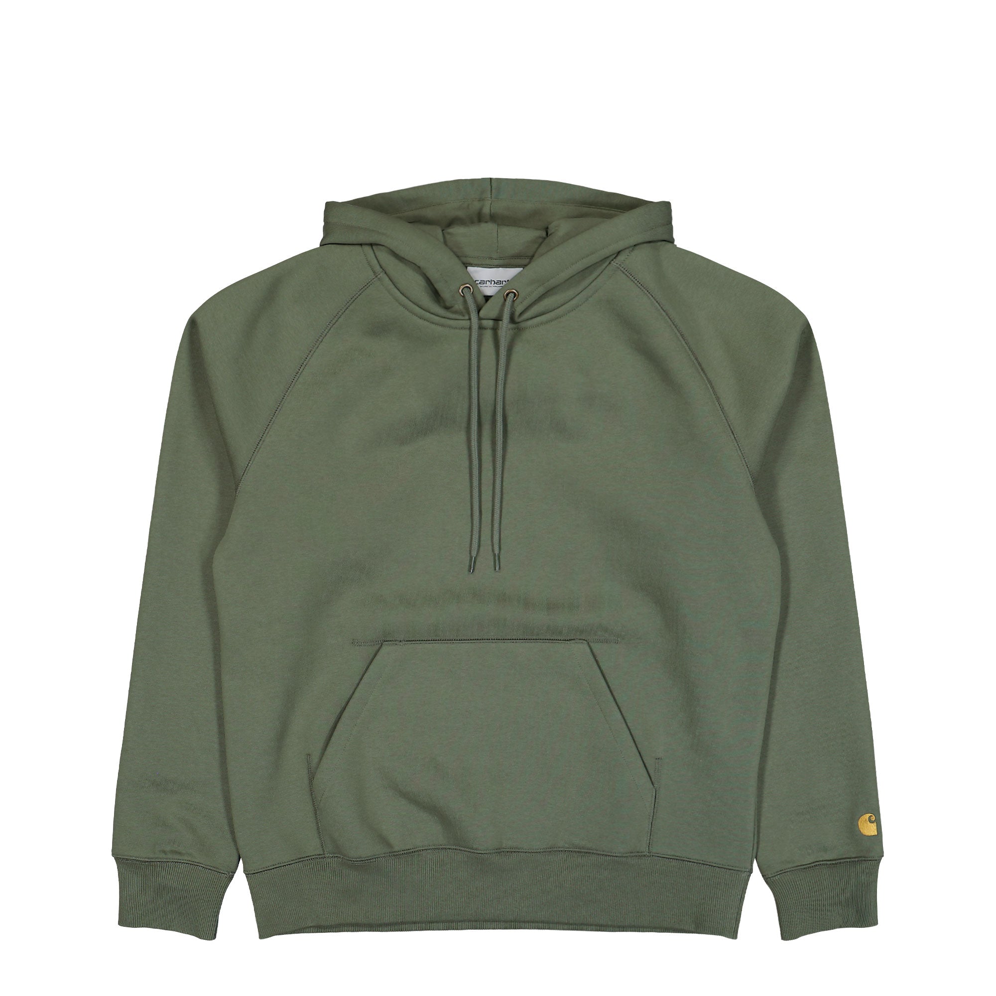 Carhartt WIP Hooded Chase Sweat Leaf / Gold Hoodies I033661.3LR.XX.03 | Overkill