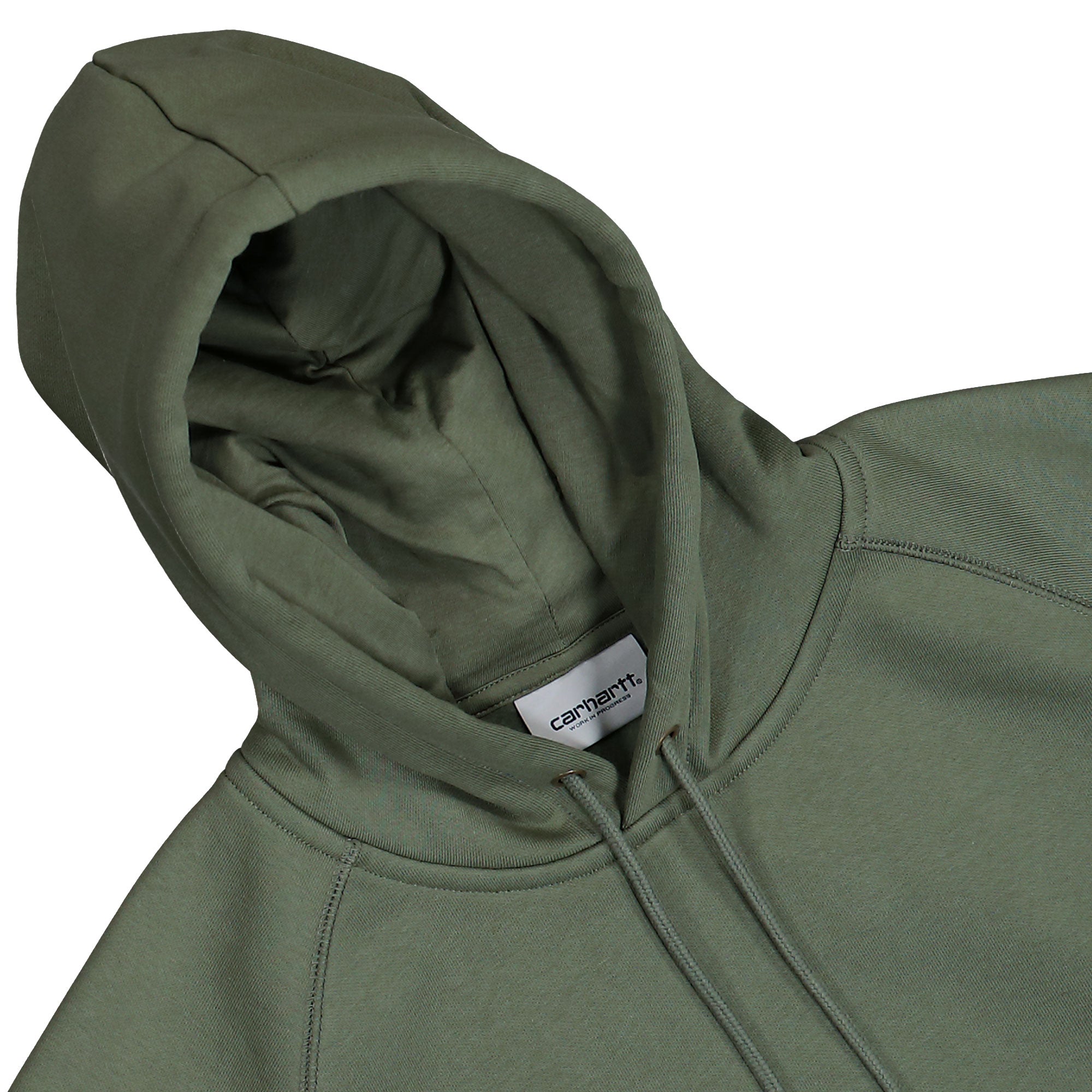 Carhartt WIP Hooded Chase Sweat Leaf / Gold Hoodies I033661.3LR.XX.03 Detailfoto | Overkill