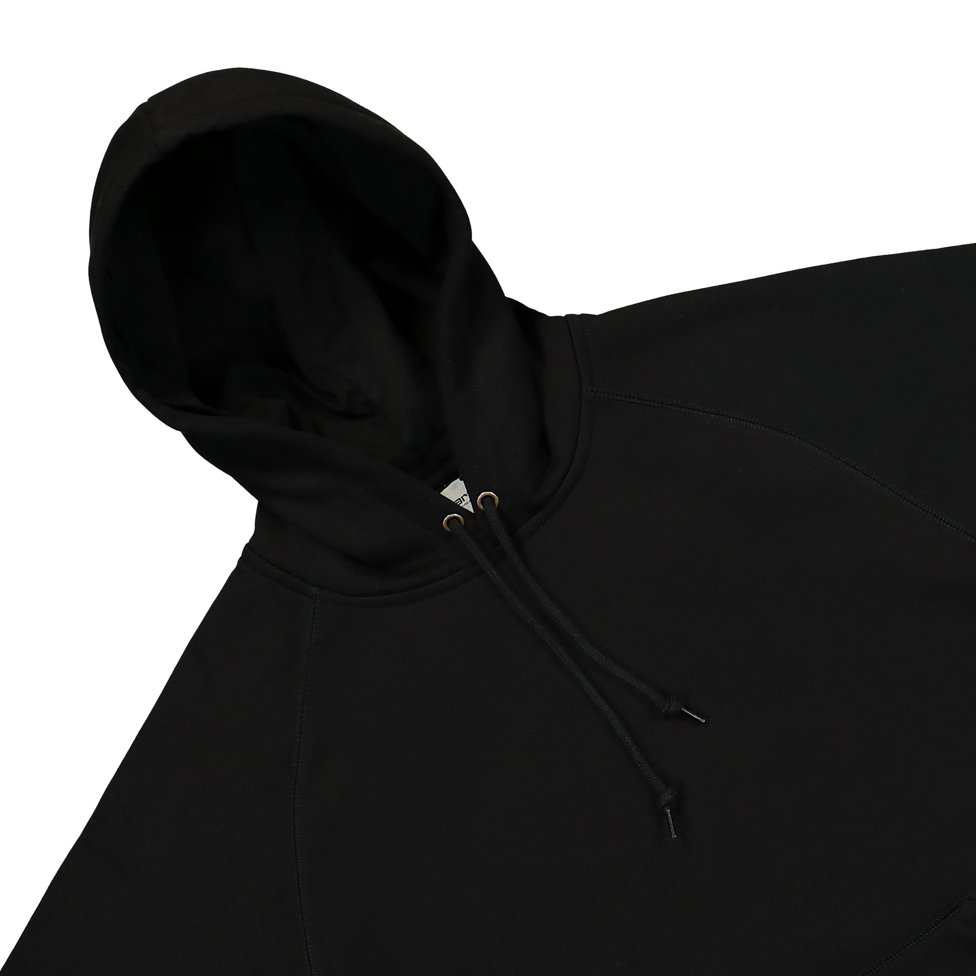 Carhartt WIP Hooded Chase Sweat Black / Gold Hoodies Close-up | Overkill