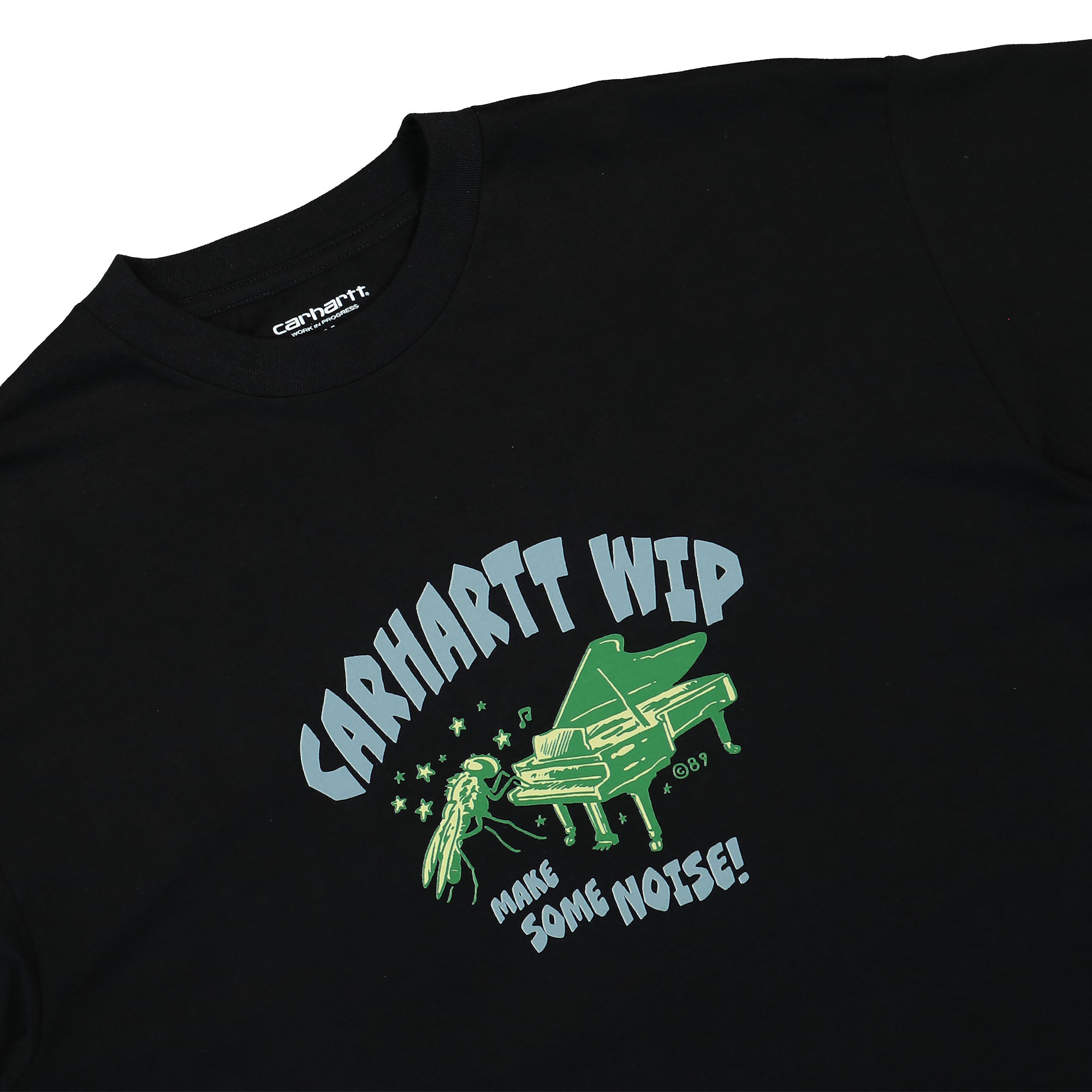 Carhartt WIP S/S Noisy T-Shirt Black T-Shirts Close-up | Overkill