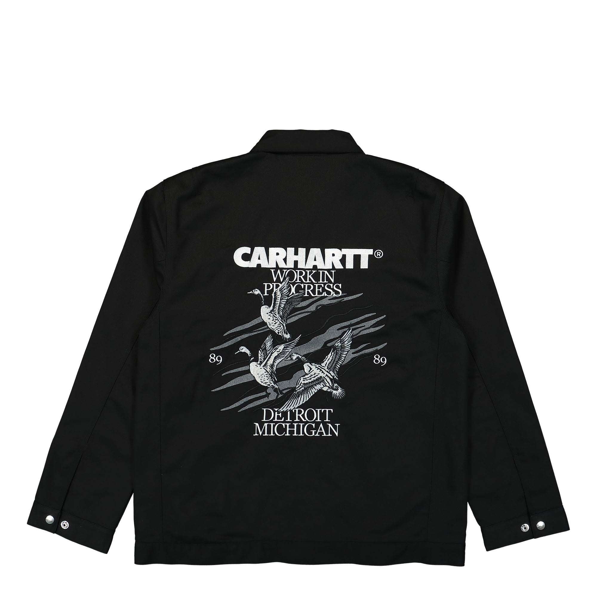 Carhartt WIP Ducks Jacket Black Jackets Close-up | Overkill