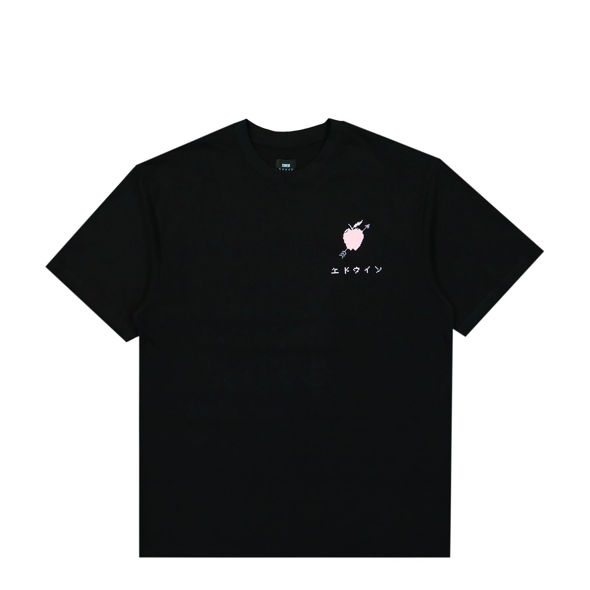 Edwin Apple 666 T-Shirt Black T-Shirts I033724.89.67.03 | Overkill