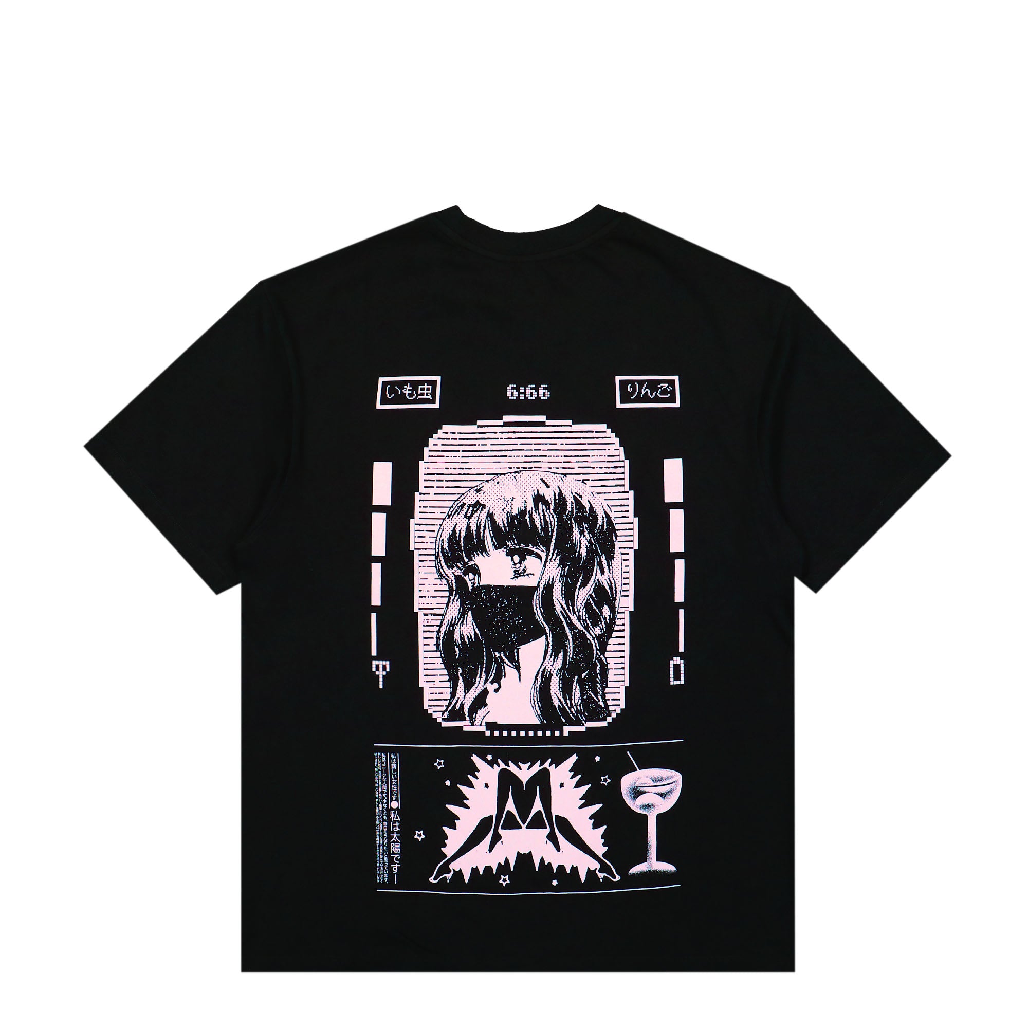 Edwin Apple 666 T-Shirt Black T-Shirts Close-up | Overkill