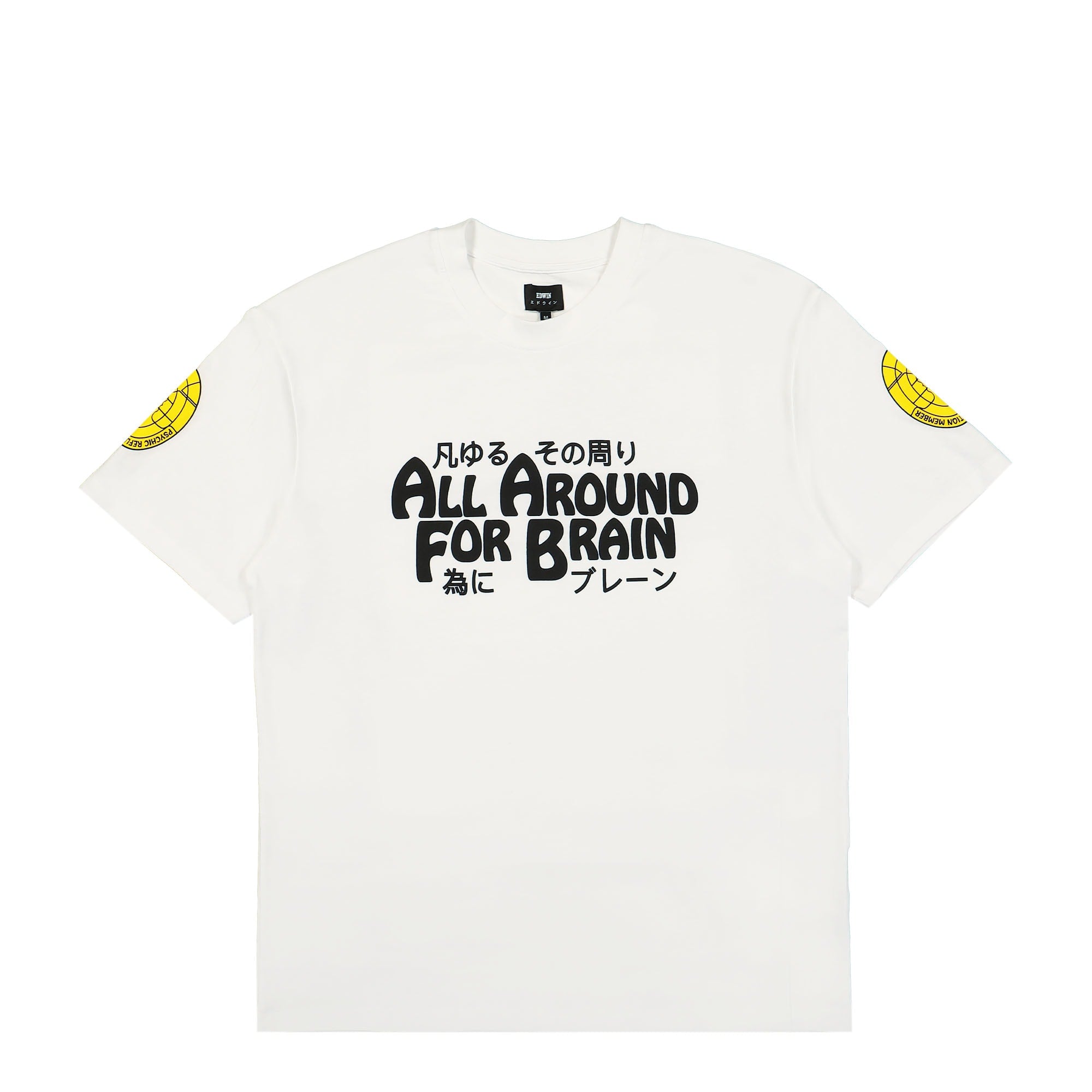 Edwin All Around T-Shirt White T-Shirts I033725.02.67.03 | Overkill